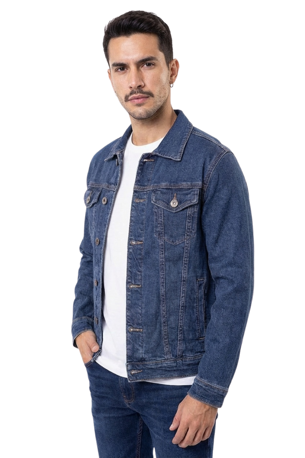 Chaqueta clasica denim