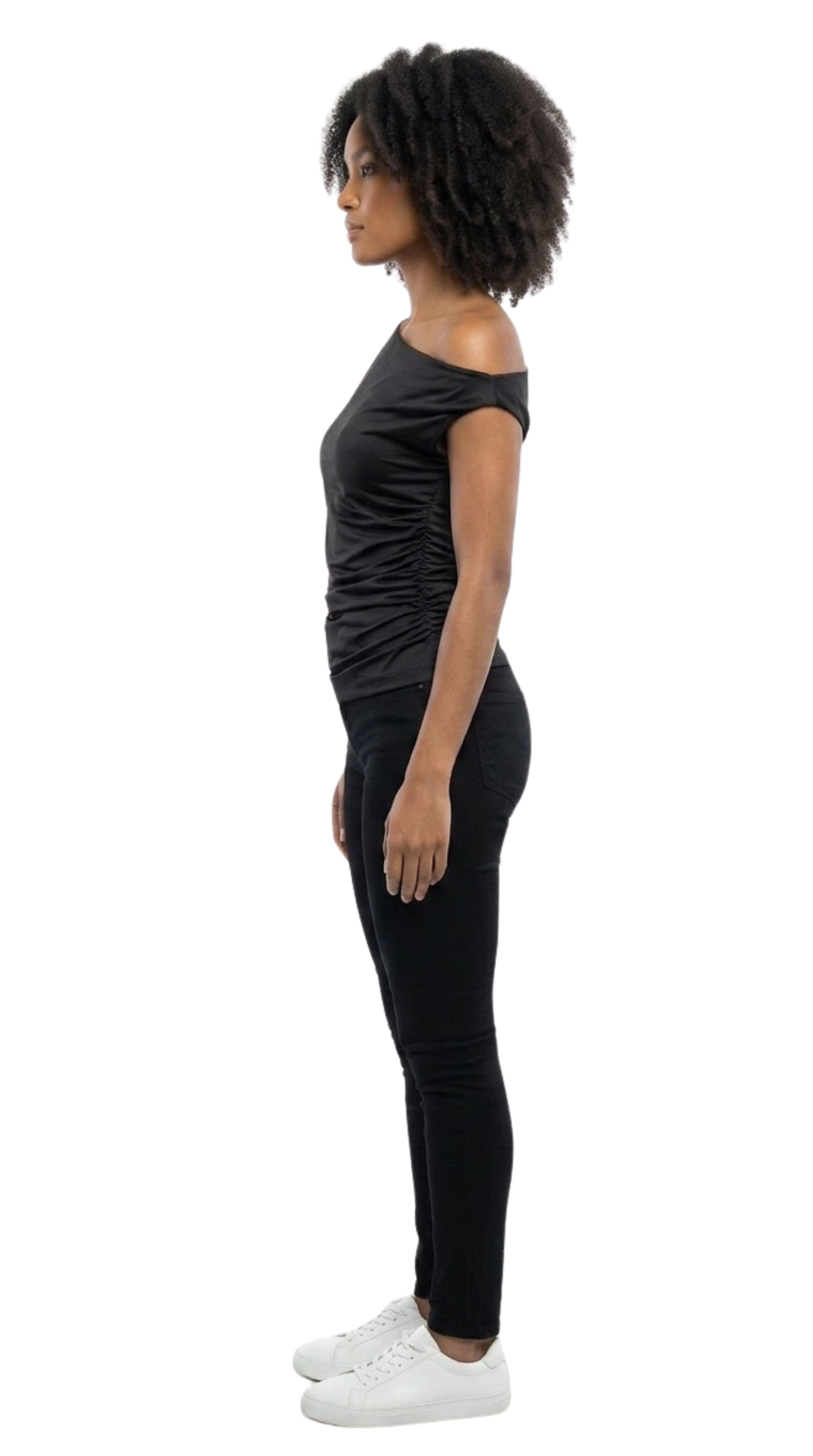 Blusa asimetrica