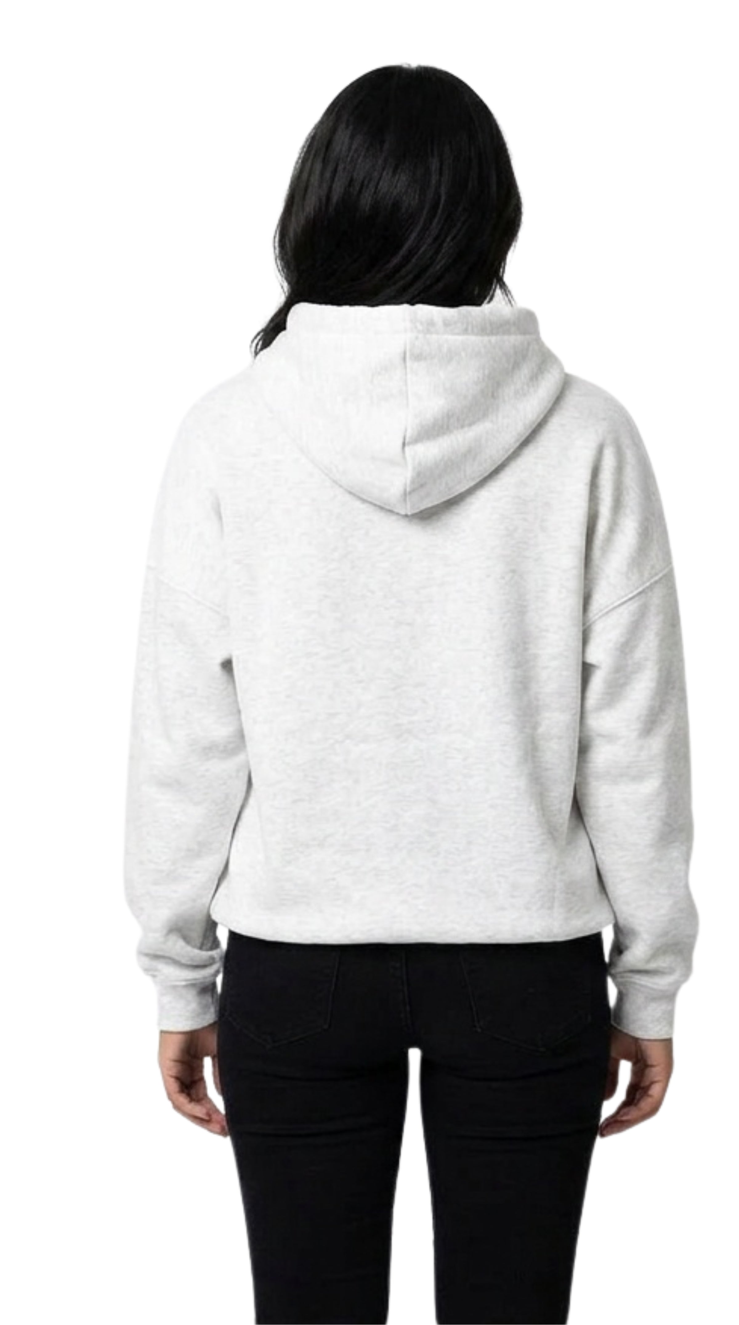 hoodie mujer gris