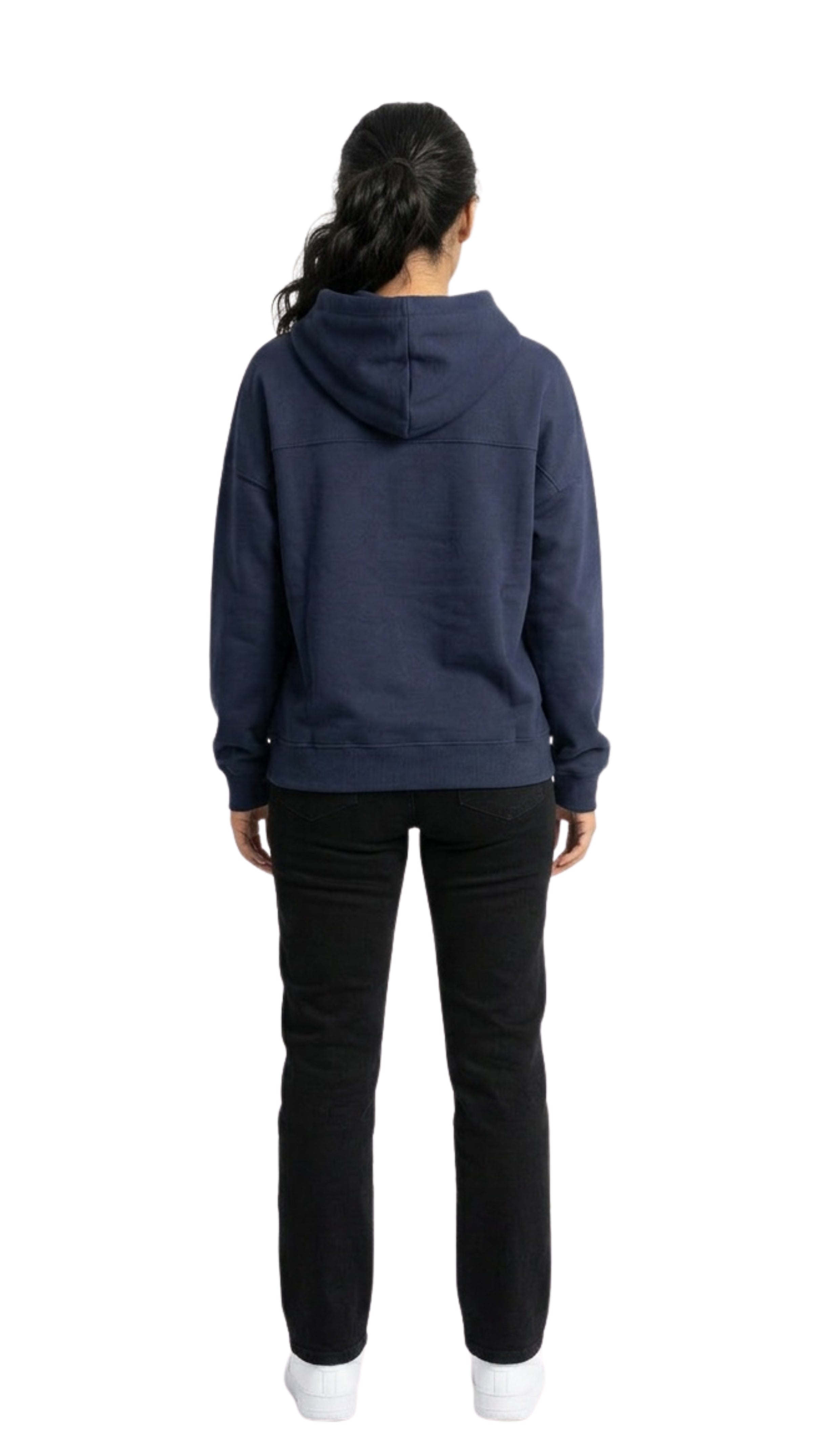 hoodie mujer azul