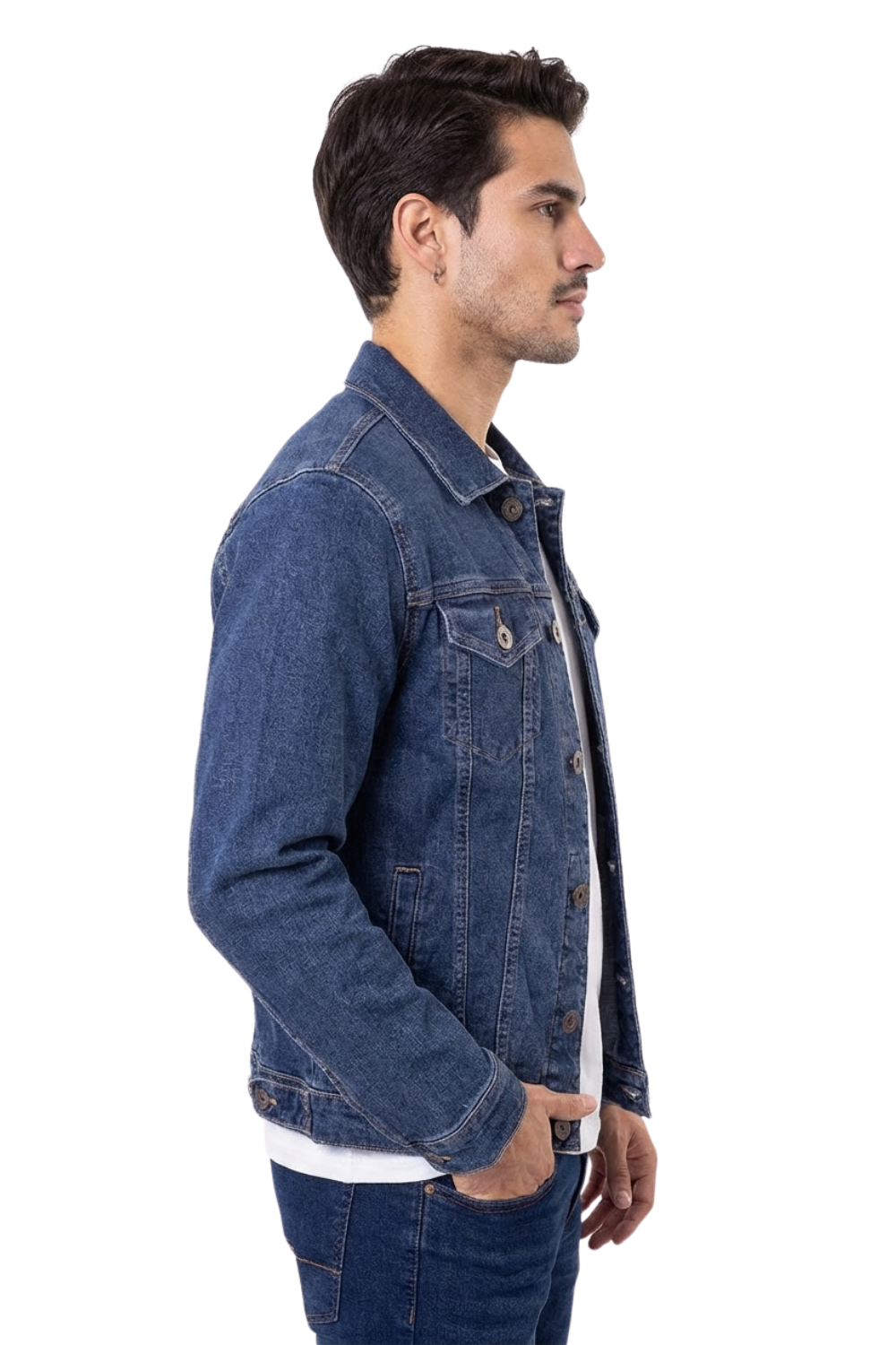 Chaqueta clasica denim