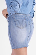 Cargar imagen en el visor de la galería, Falda Denim Para Mujer
