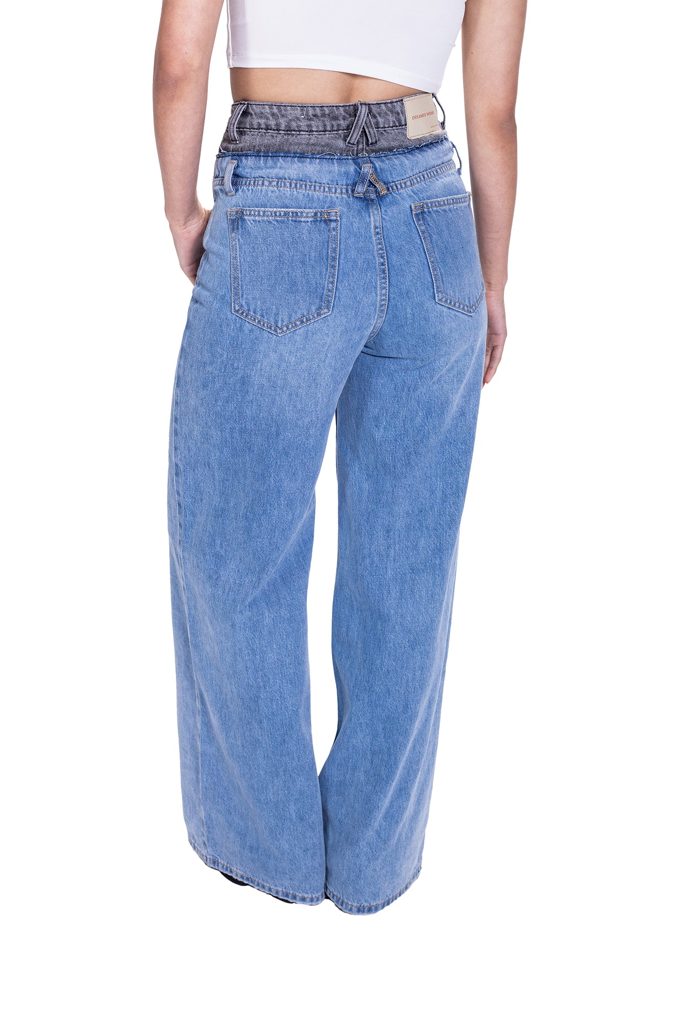 JEAN DAMA PATCH WORK