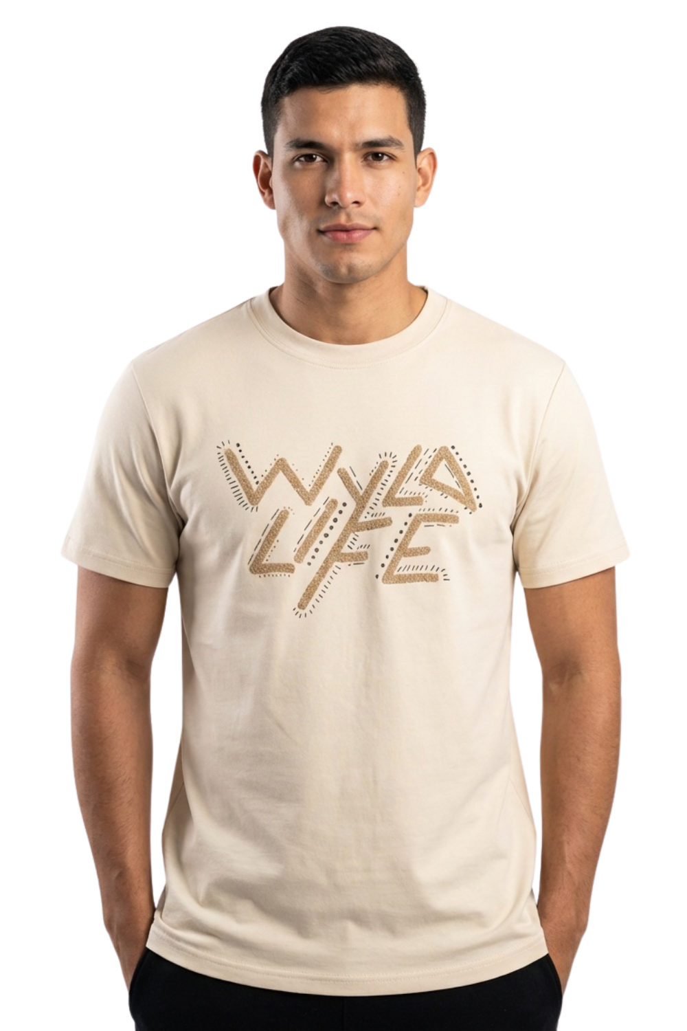 Camiseta Básica Estampada para hombre