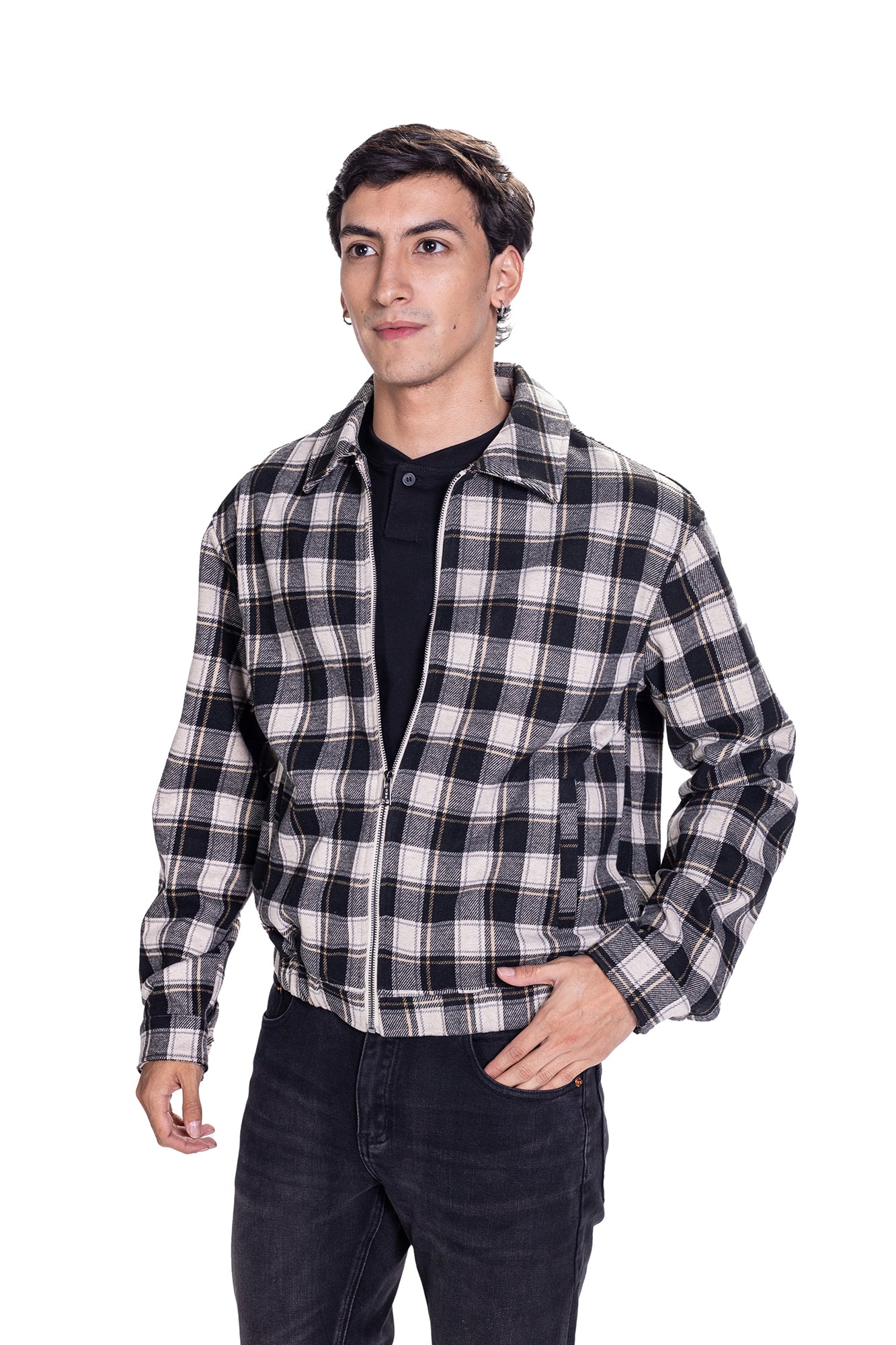 CHAQUETA DE HOMBRE A CUADROS