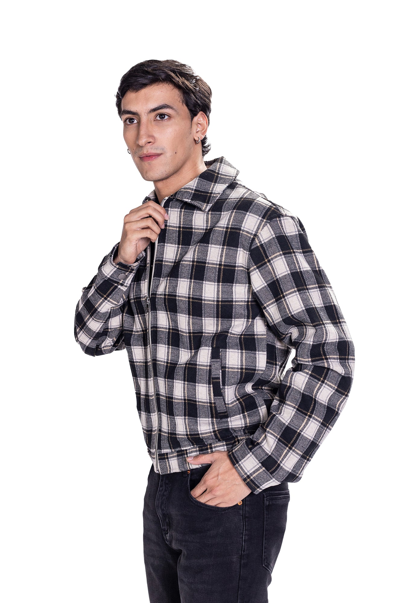 CHAQUETA DE HOMBRE A CUADROS