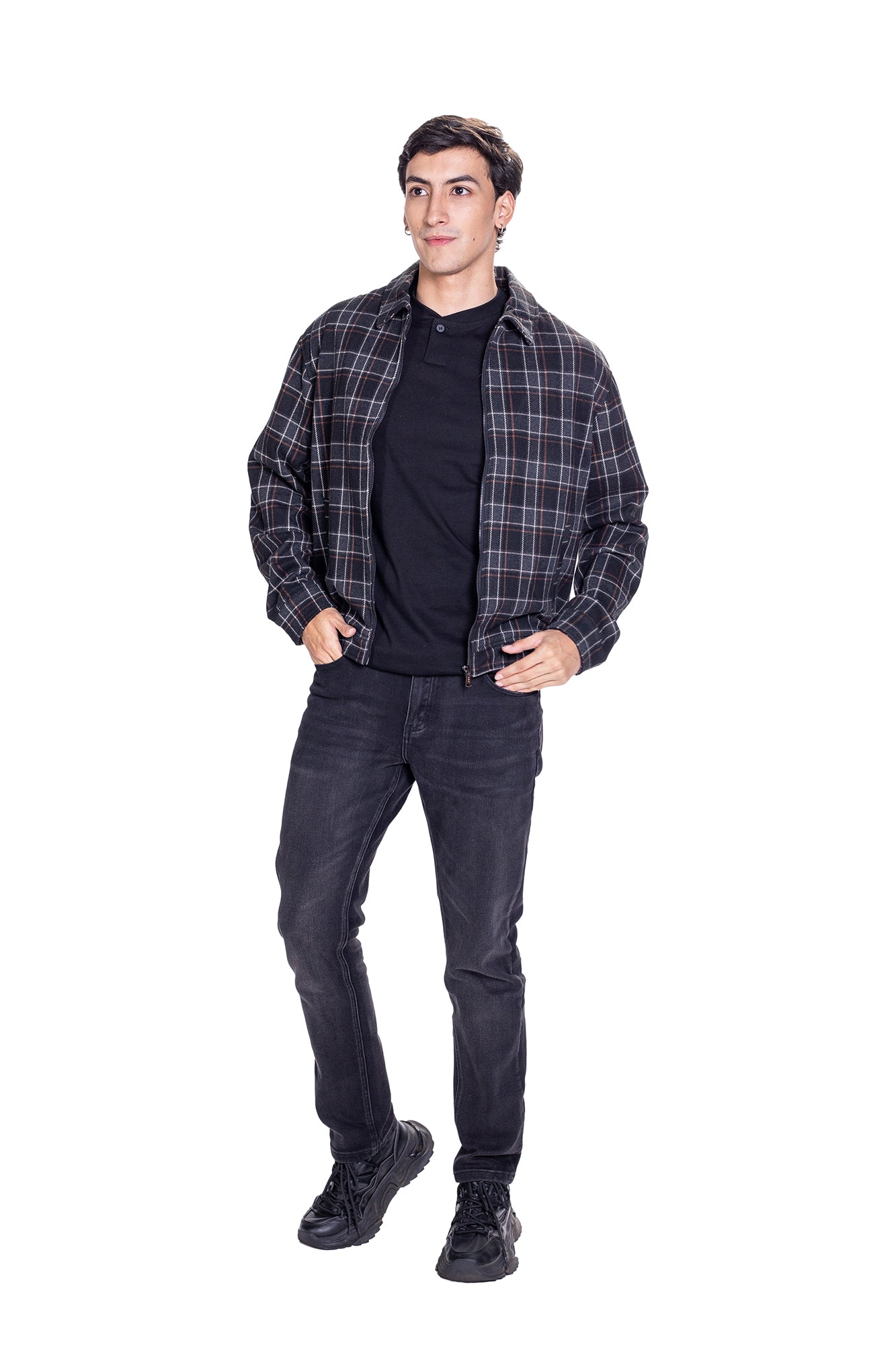 CHAQUETA DE HOMBRE A CUADROS