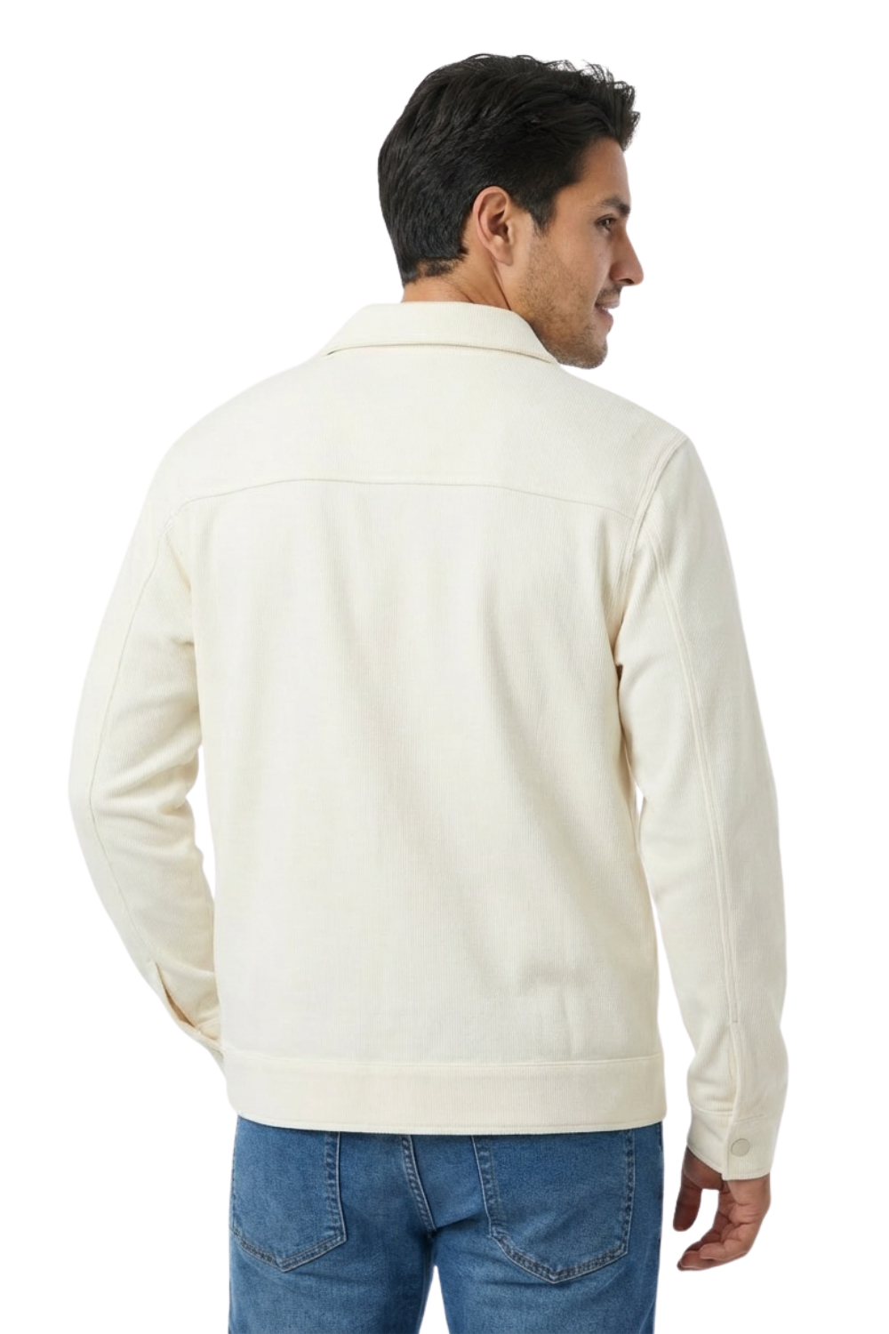 Chaqueta Camisera Texturizada para hombre