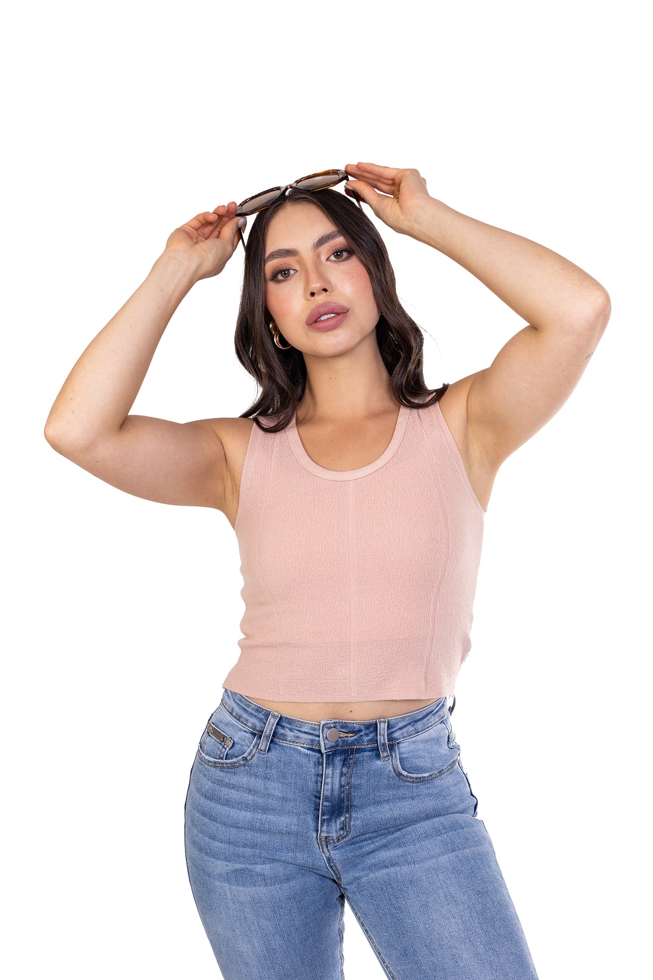 CROP TOP TEJIDO DAMA