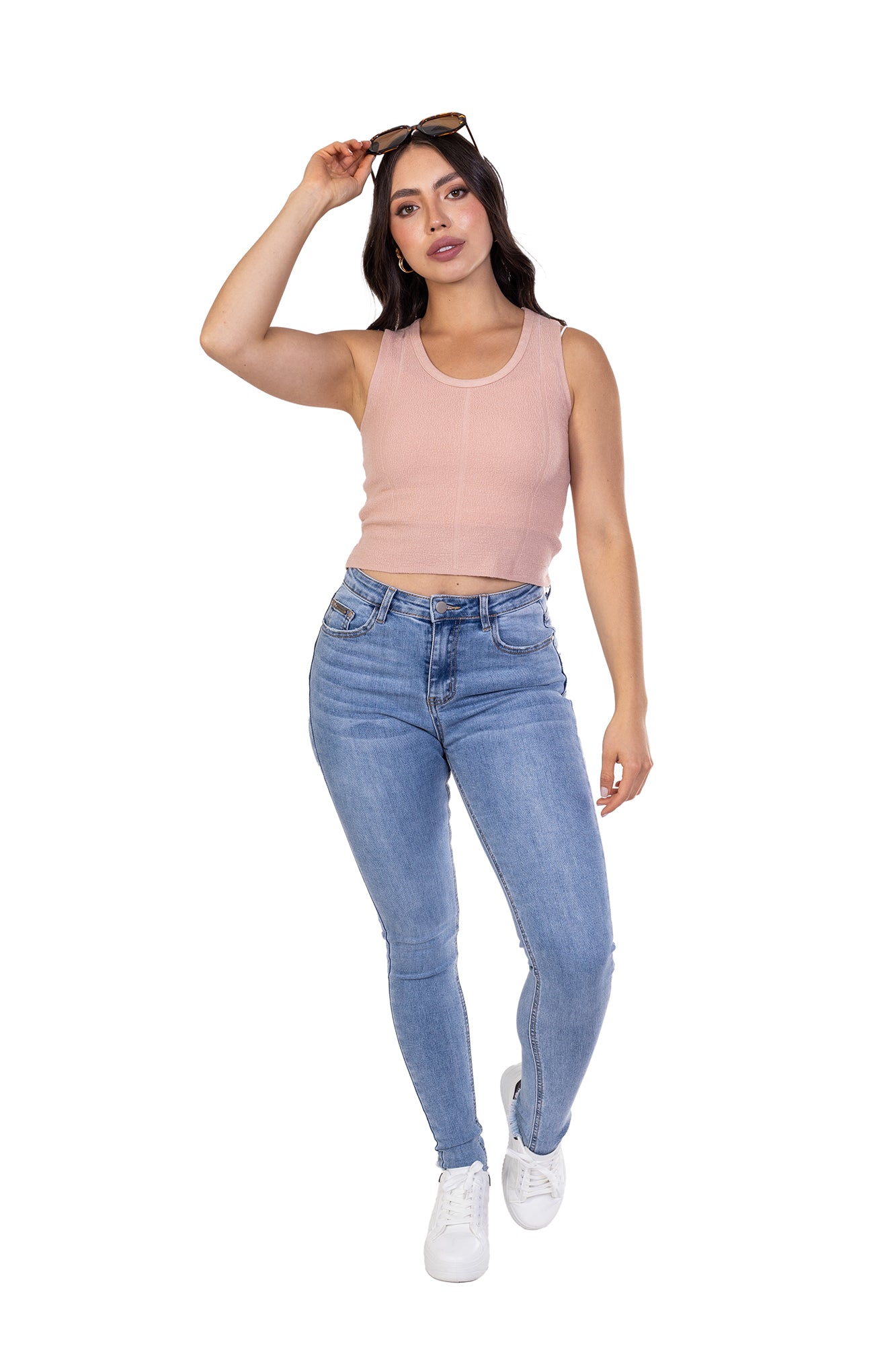 CROP TOP TEJIDO DAMA