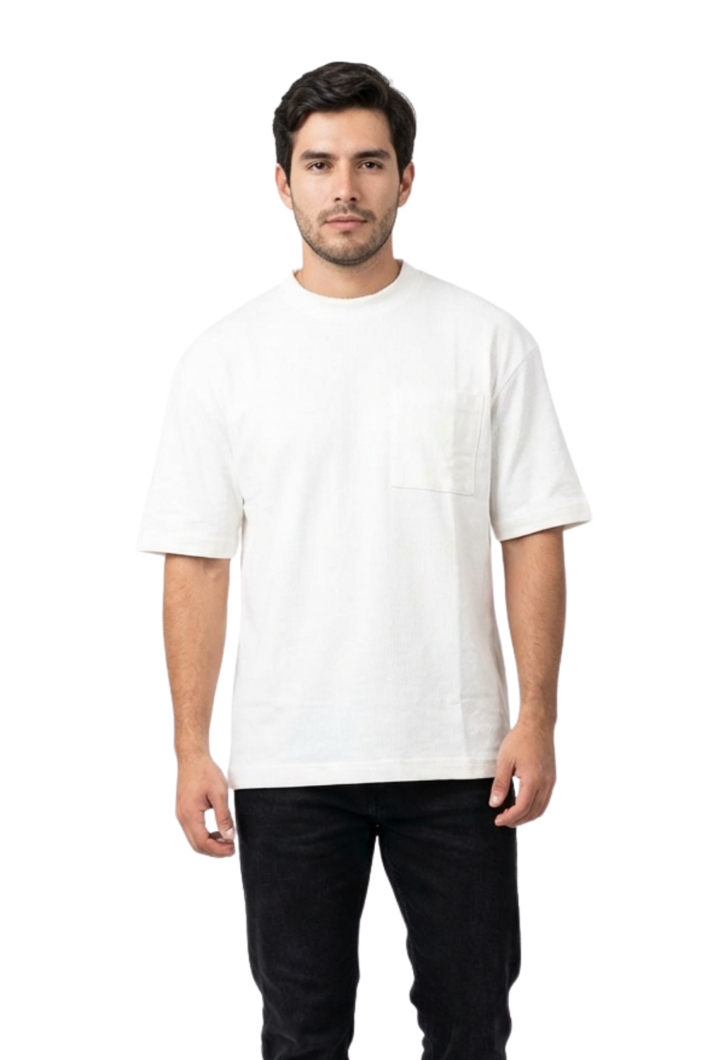Camiseta Básica con Bolsillo  para hombre