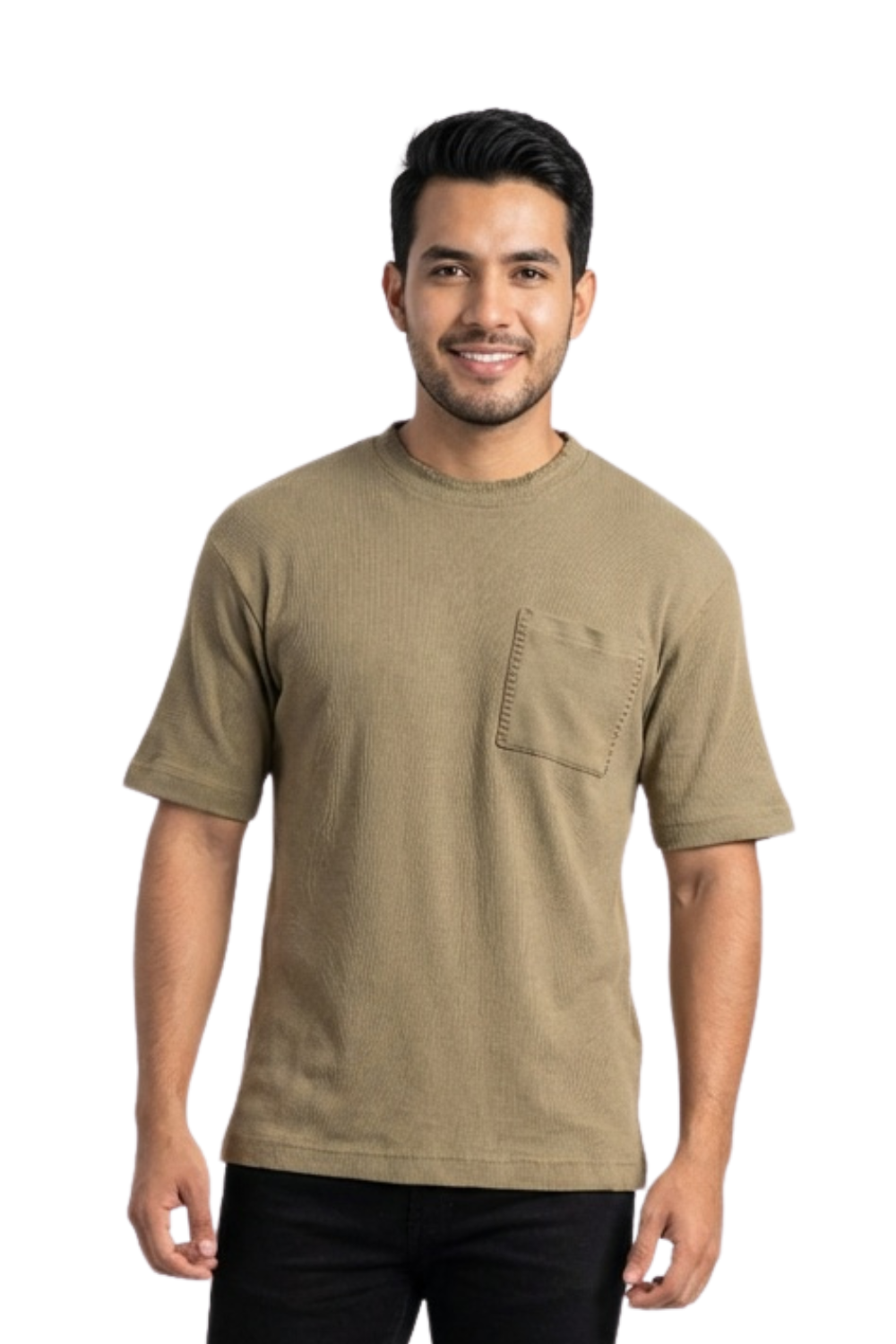 Camiseta Básica con Bolsillo para hombre