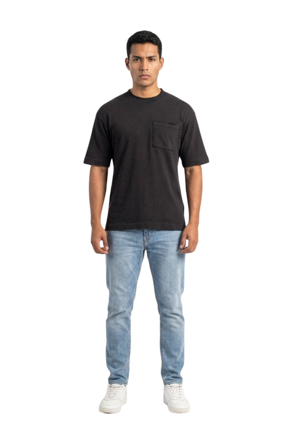 Camiseta Básica con Bolsillo para hombre