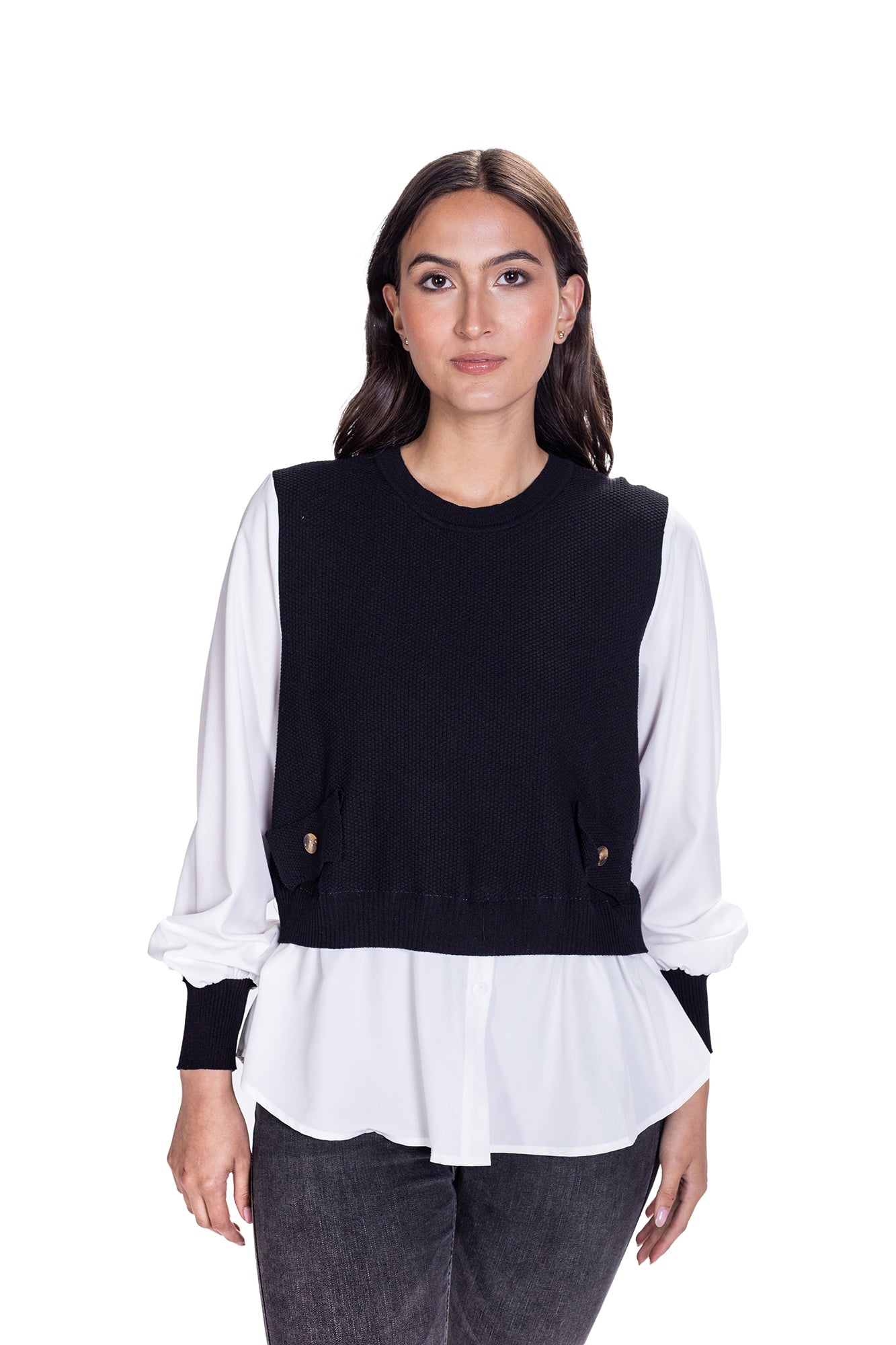 BLUSA CHALECO PARA MUJER