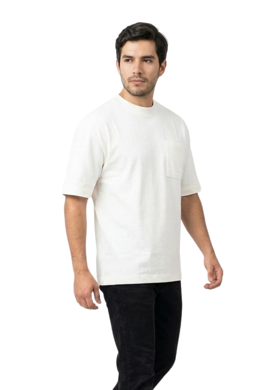Camiseta Básica con Bolsillo  para hombre