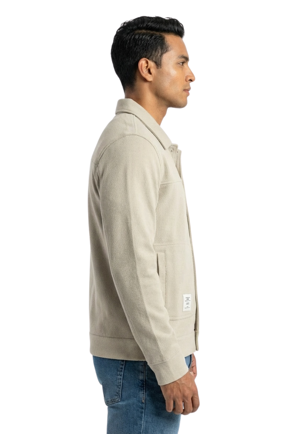 Chaqueta Camisera Texturizada para hombre