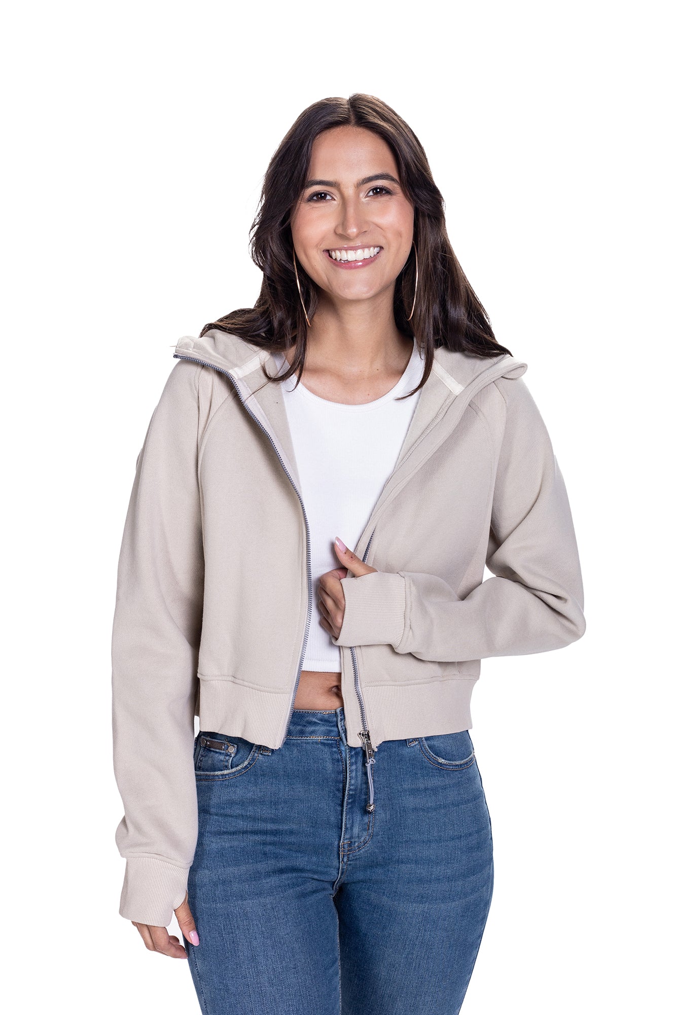 HOODIE PARA MUJER CON CAPOTA