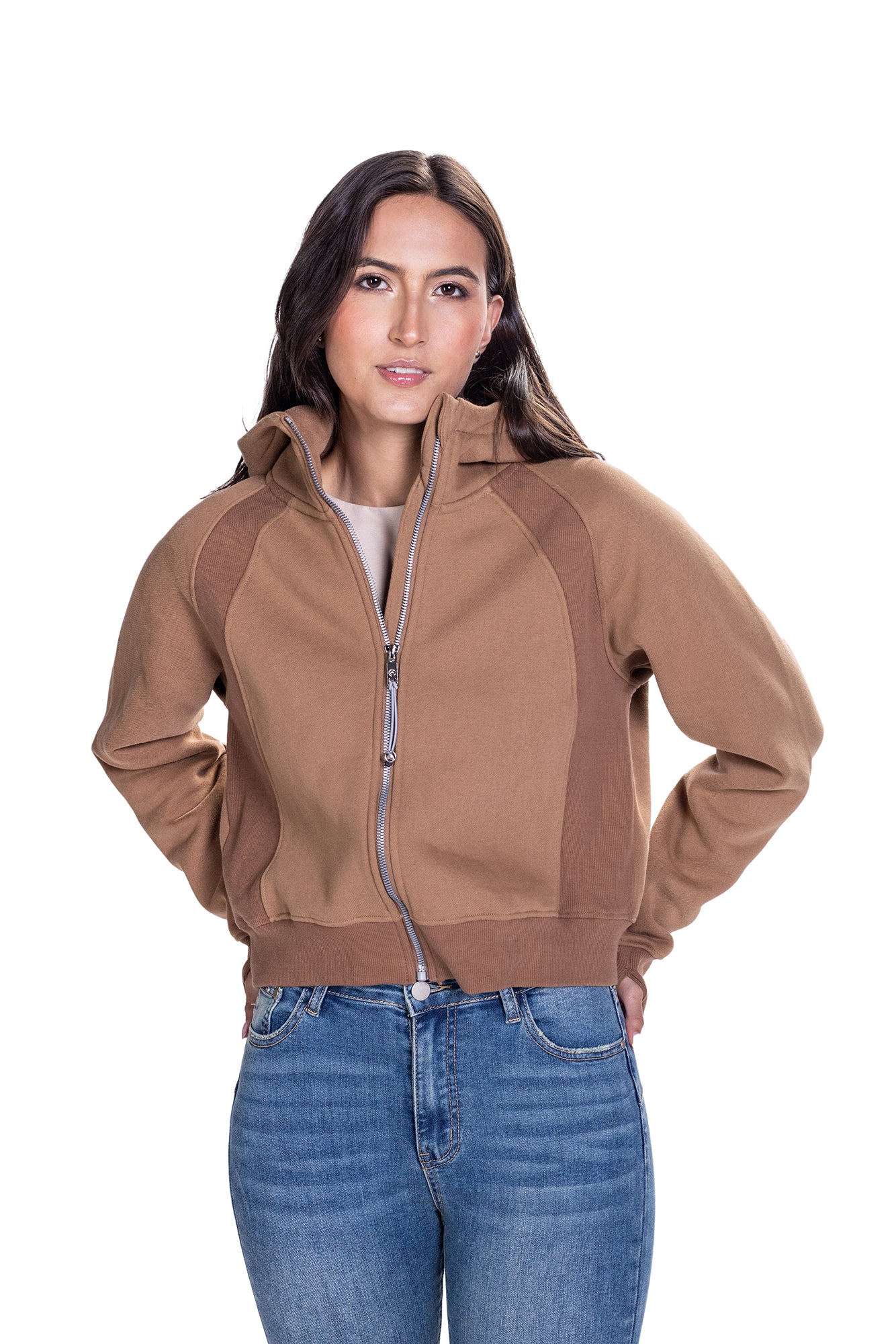 HOODIE PARA MUJER CON CAPOTA