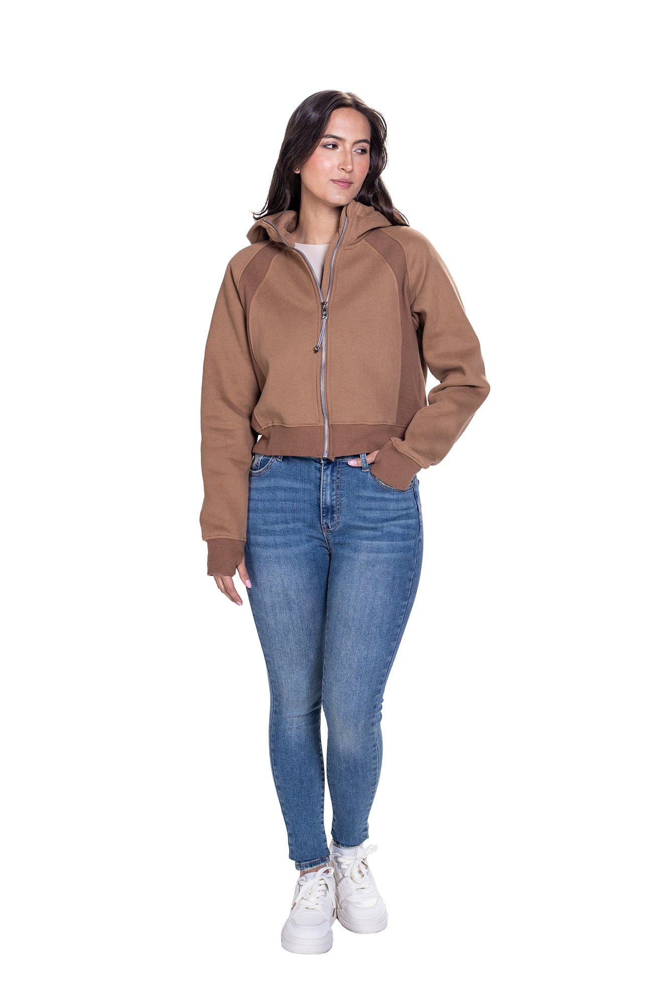 HOODIE PARA MUJER CON CAPOTA