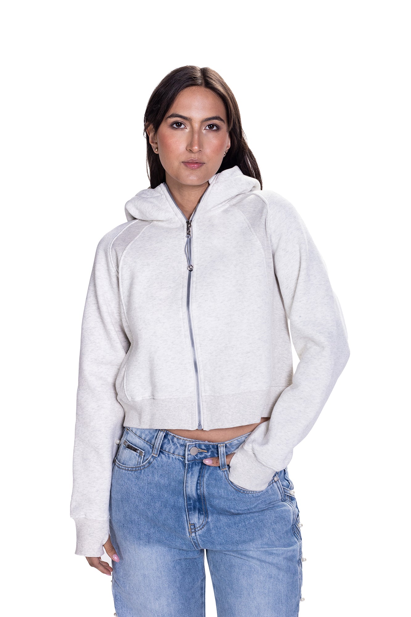 HOODIE PARA MUJER CON CAPOTA