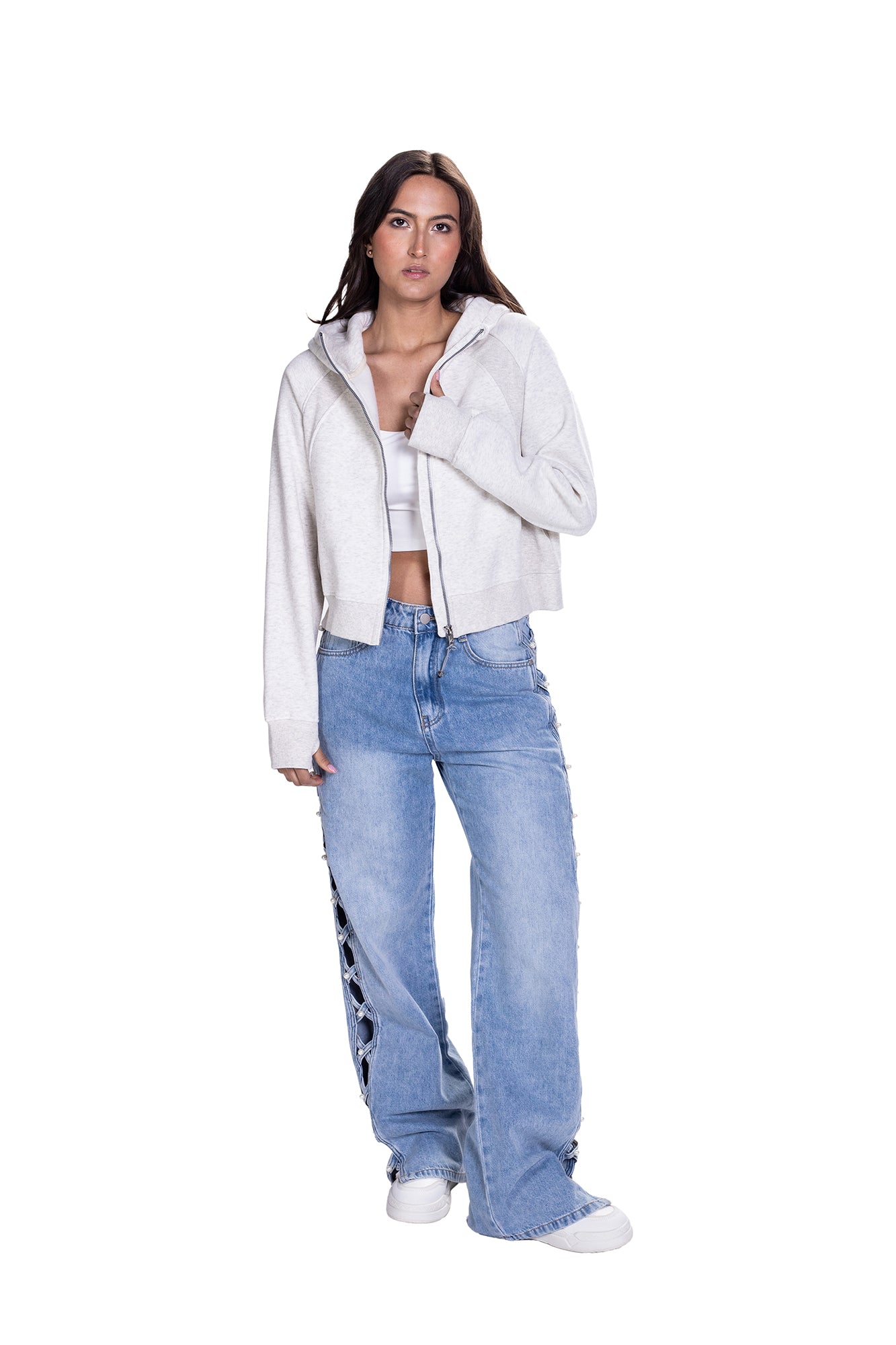HOODIE PARA MUJER CON CAPOTA