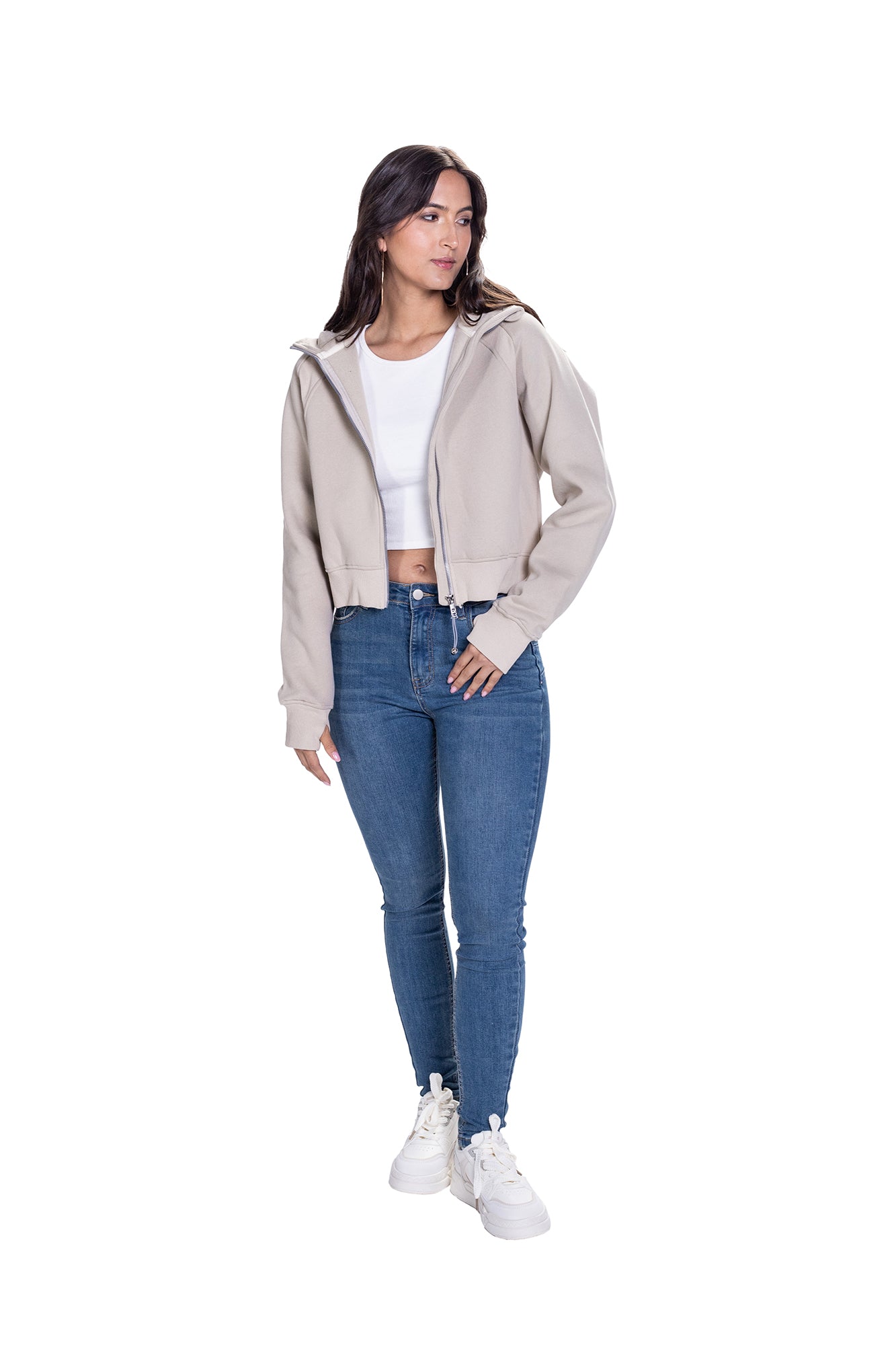 HOODIE PARA MUJER CON CAPOTA
