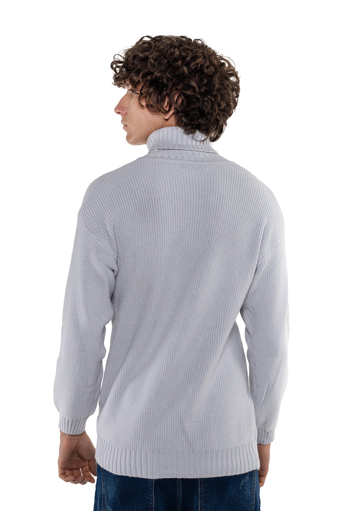 Sweater Cuello Alto Para hombre