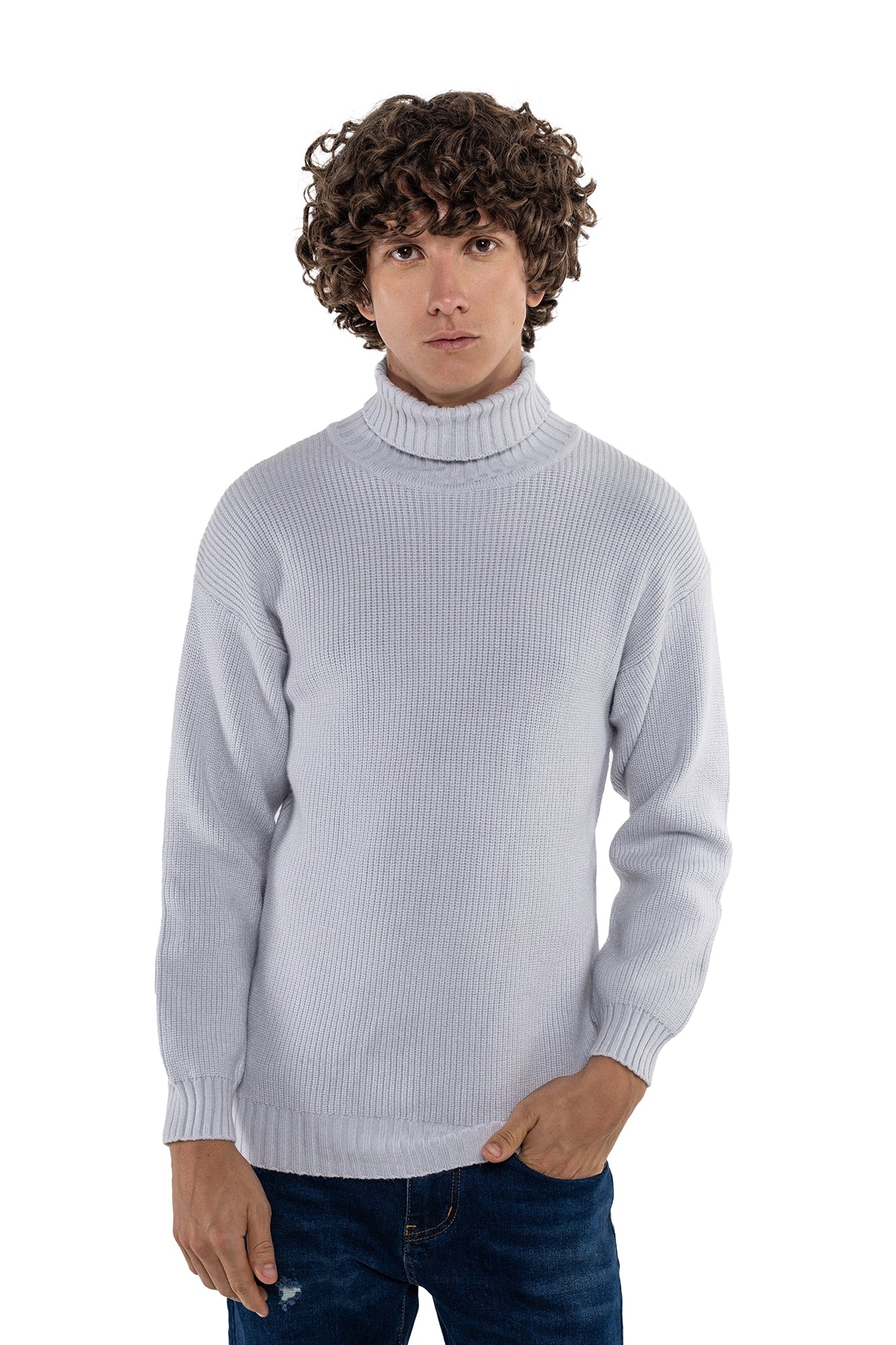 Sweater Cuello Alto Para hombre