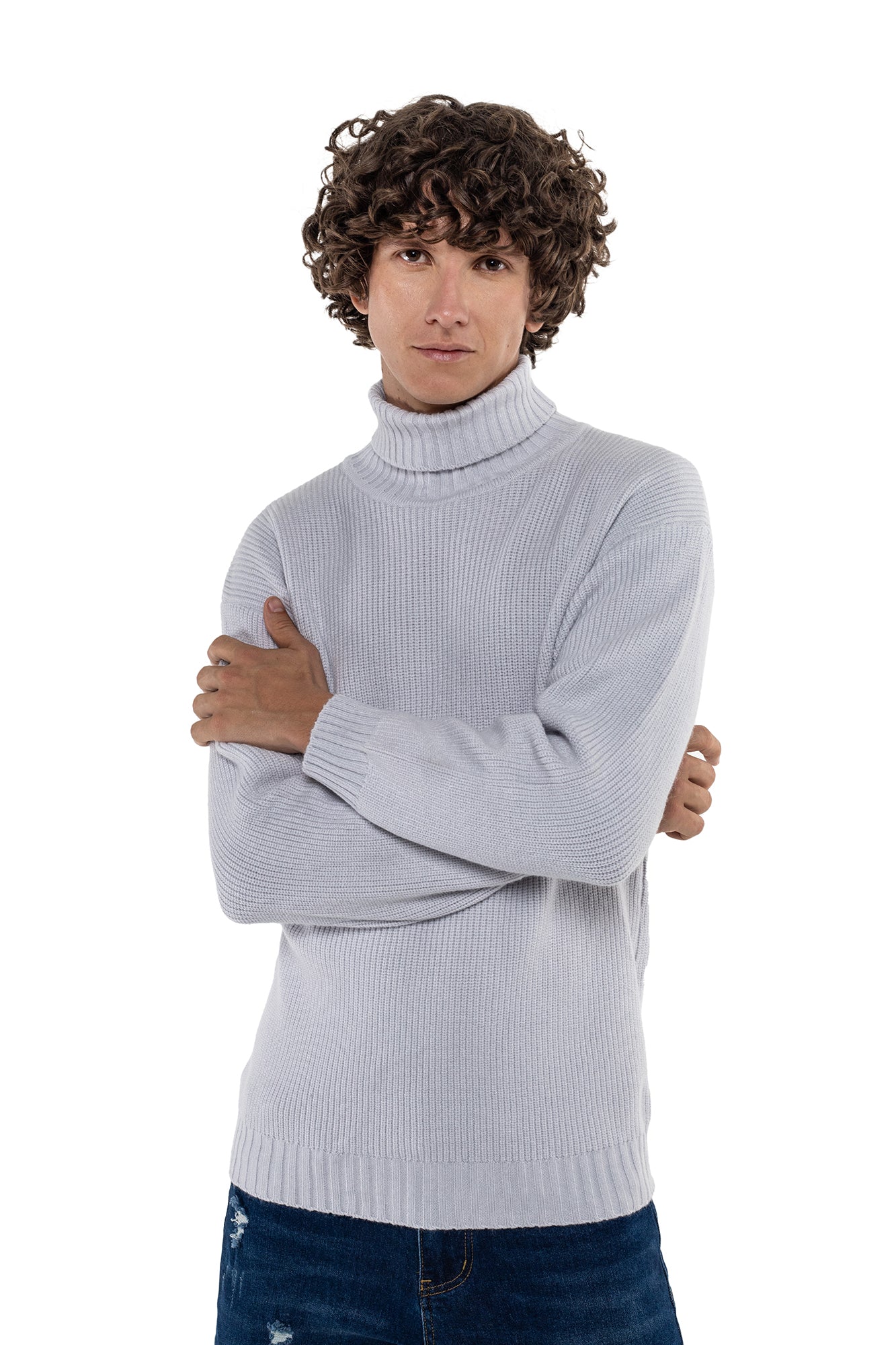 Sweater Cuello Alto Para hombre