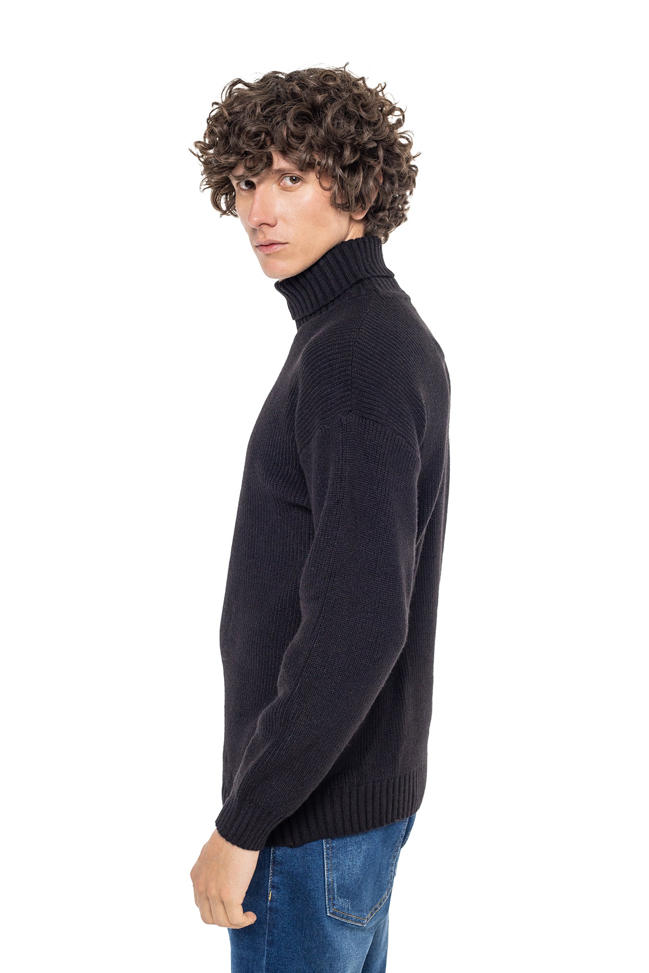 Sweater Cuello Alto Para hombre