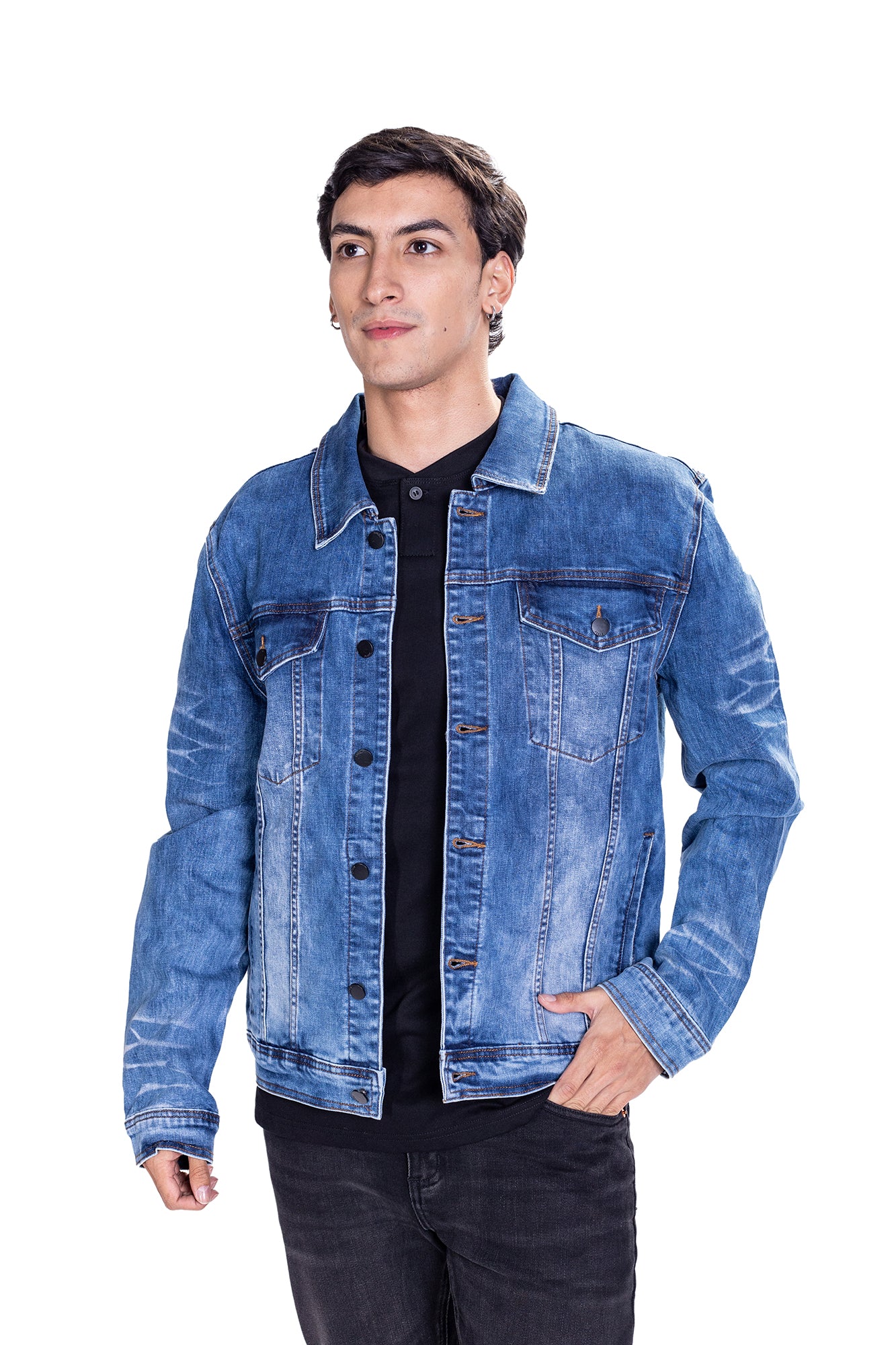 CHAQUETA EN JEANS PARA HOMBRE