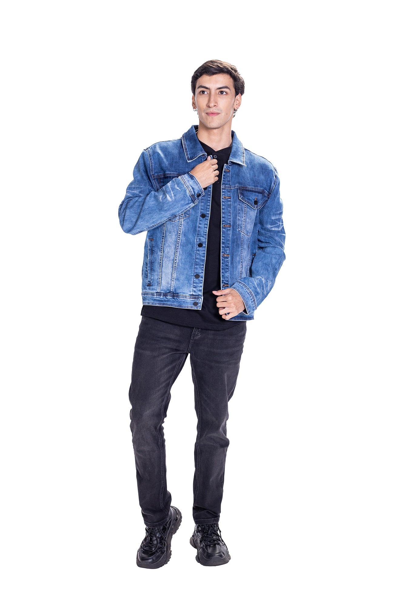 CHAQUETA EN JEANS PARA HOMBRE