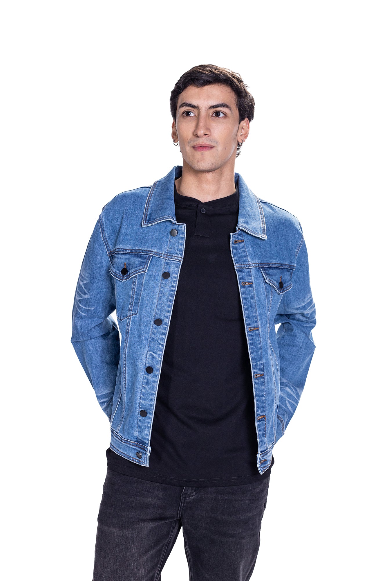 CHAQUETA EN JEANS PARA HOMBRE