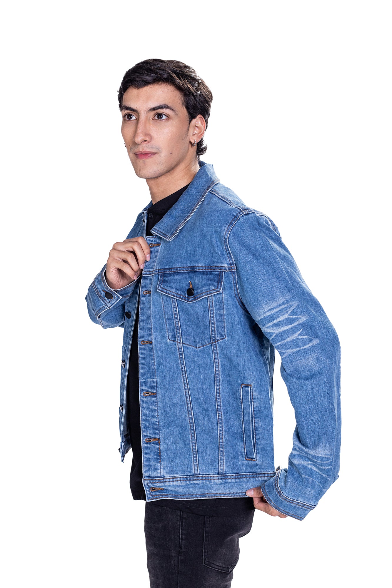 CHAQUETA EN JEANS PARA HOMBRE