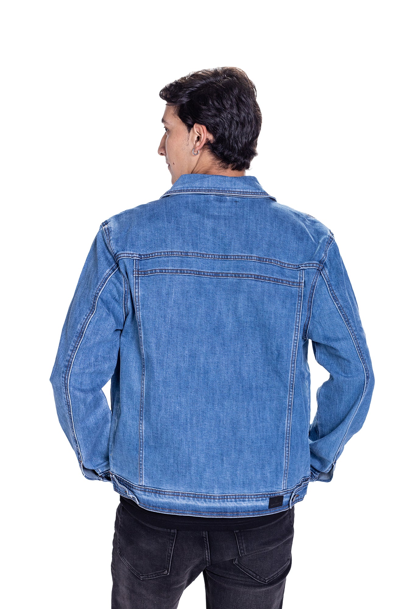 CHAQUETA EN JEANS PARA HOMBRE