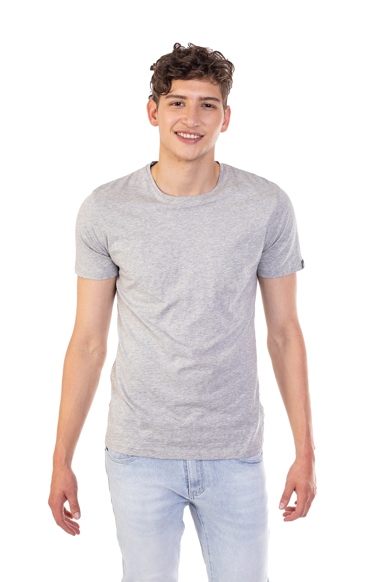 Camiseta Básica Para Hombre