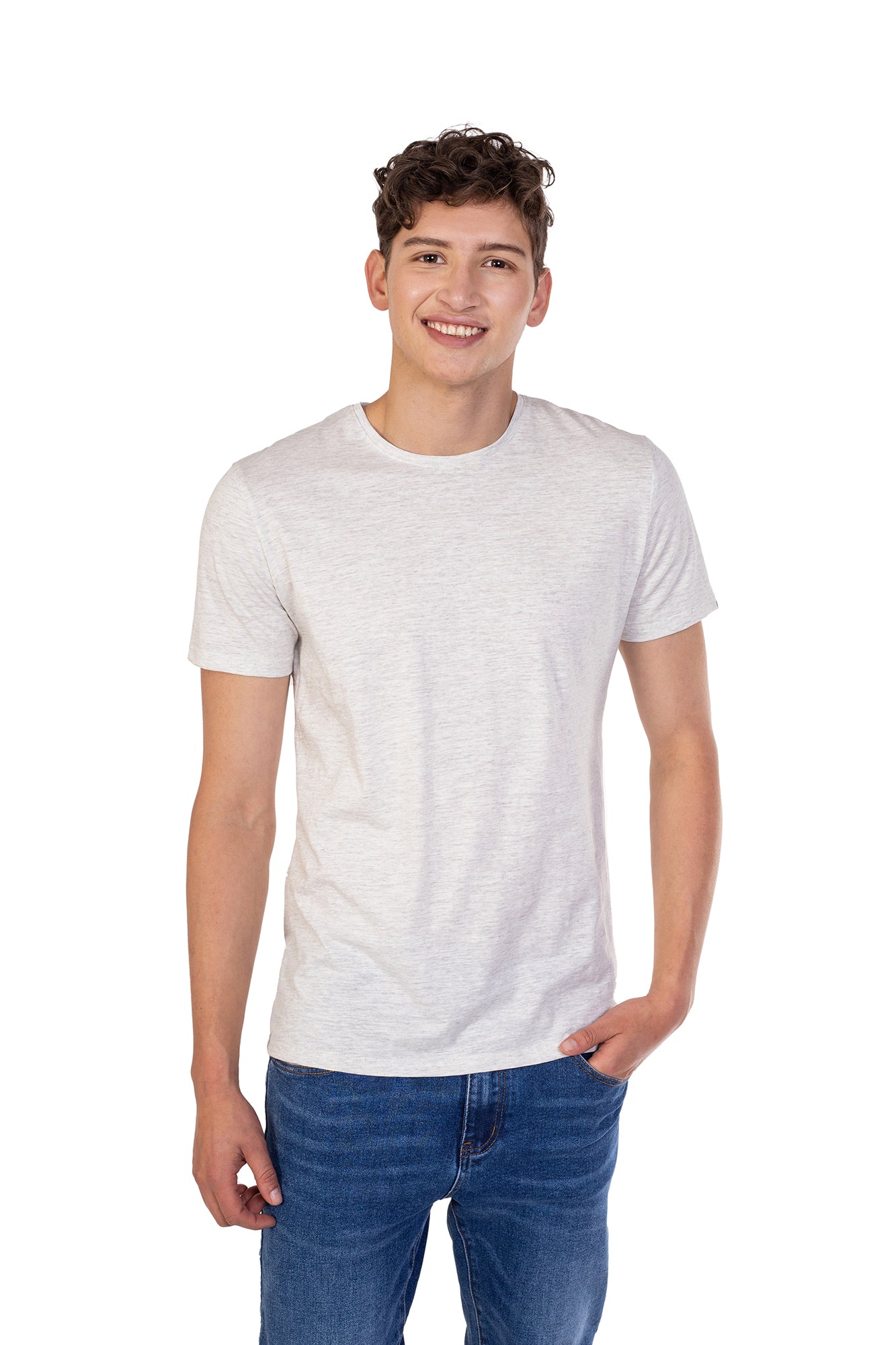 Camiseta Básica   Para Hombre