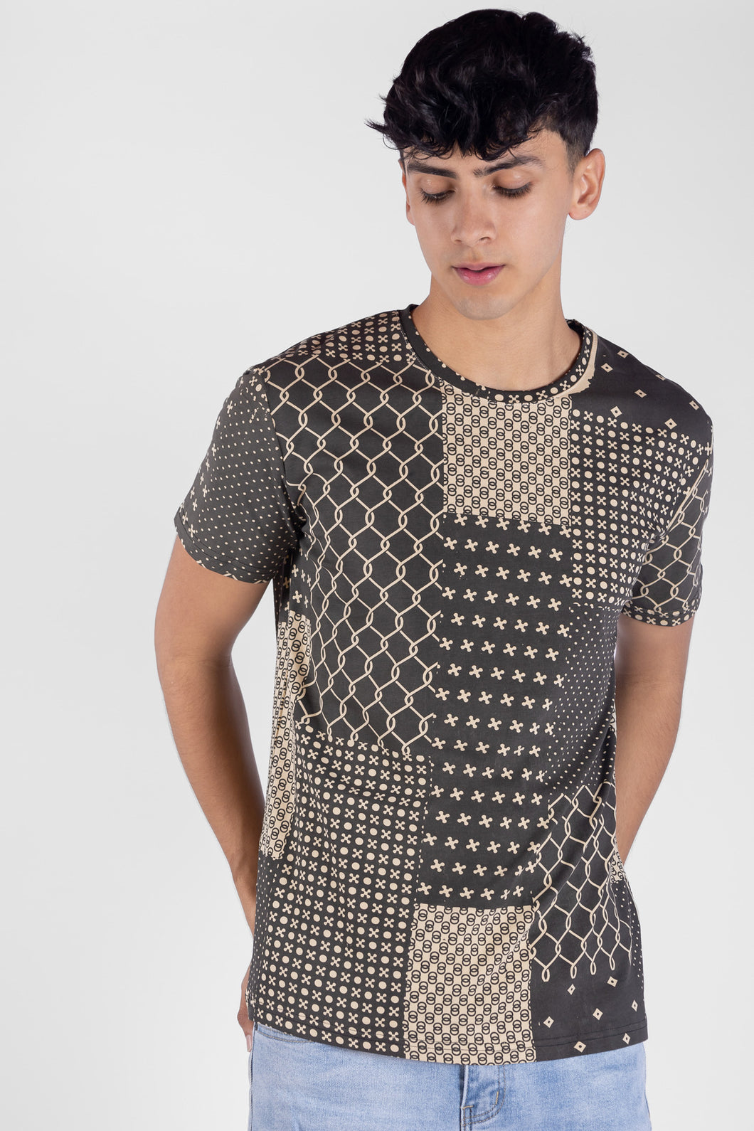 Camiseta Estampada-Hombre