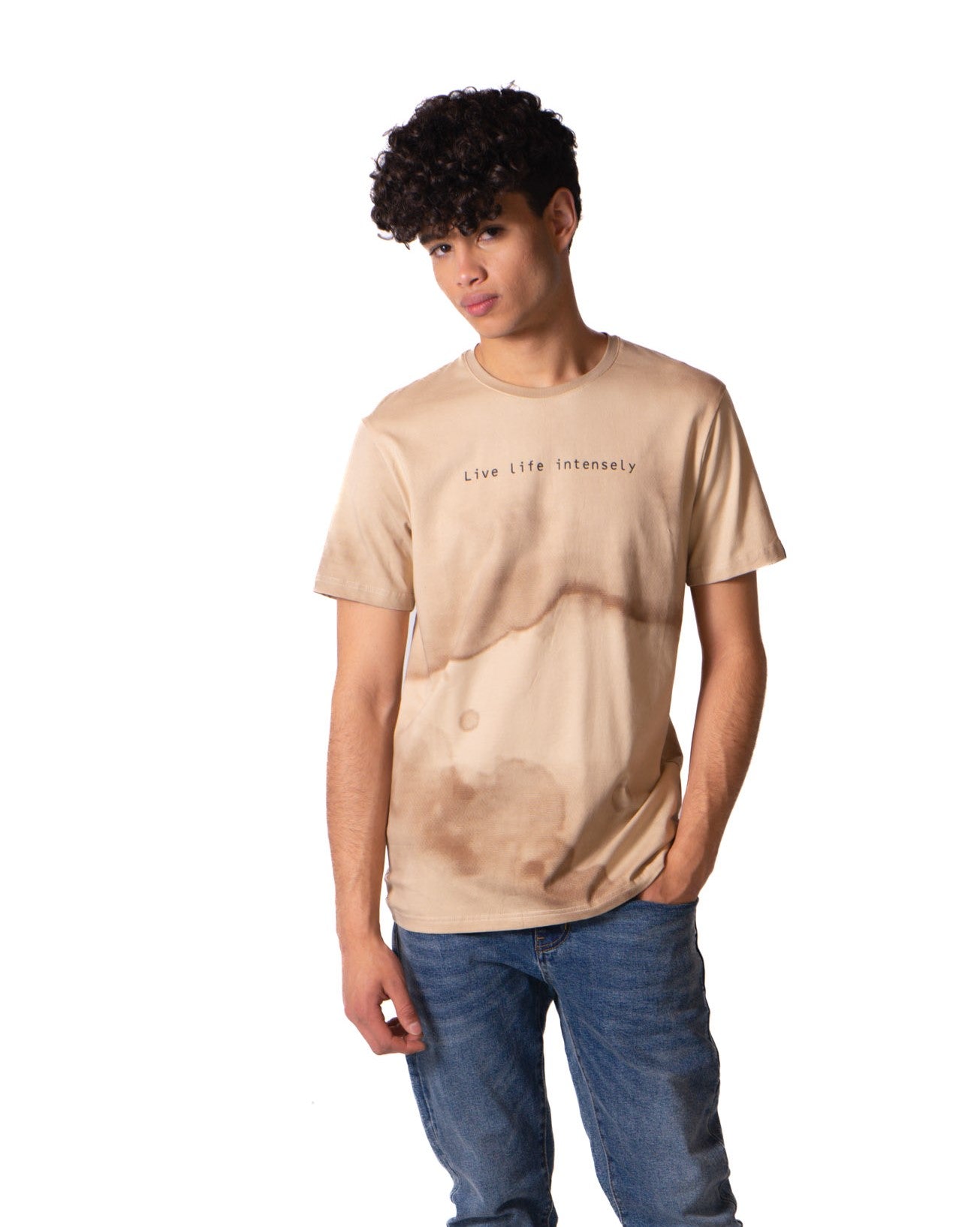 Camiseta Manga Corta Para Hombre