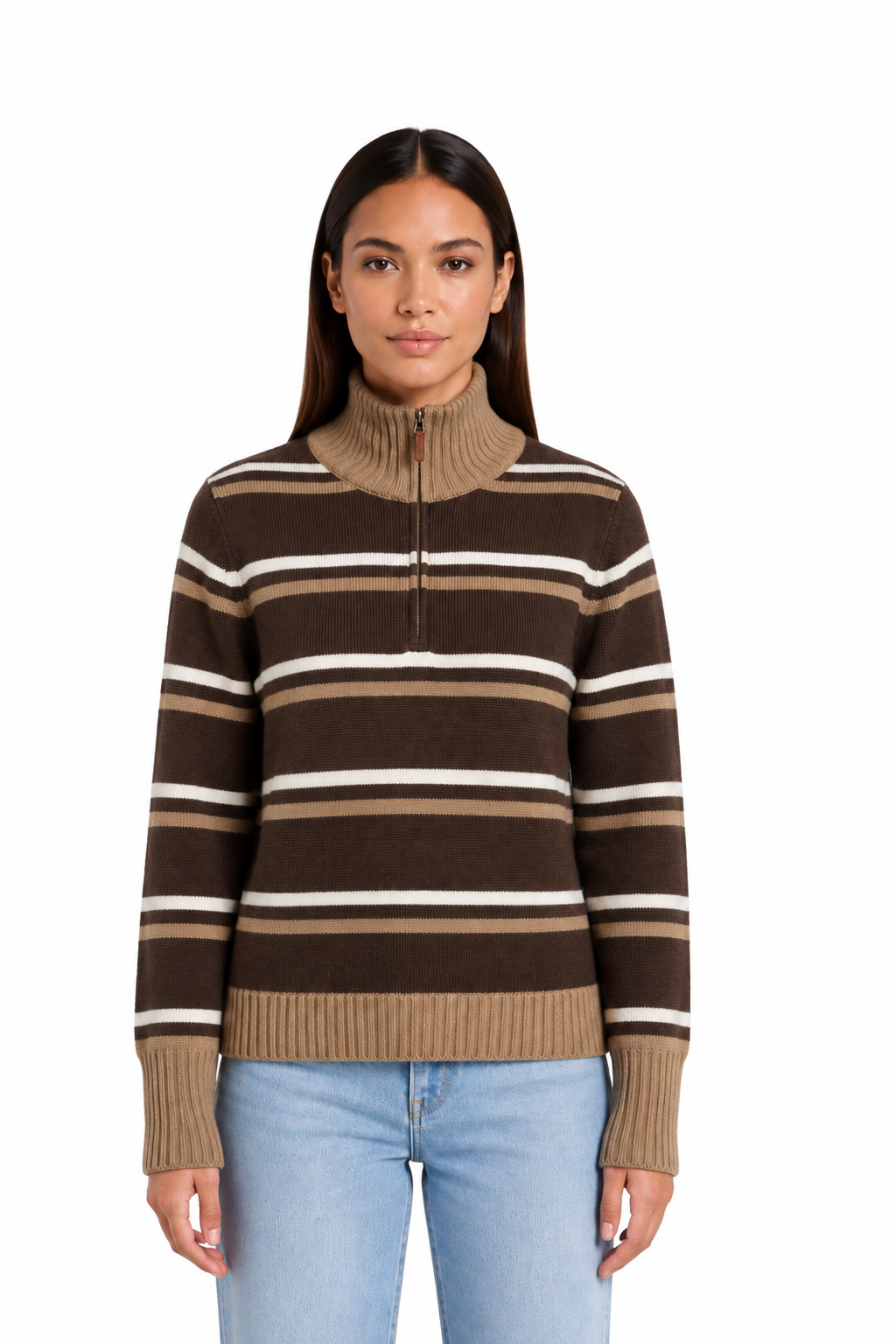 SWEATER TEJIDO CUELLO ALTO