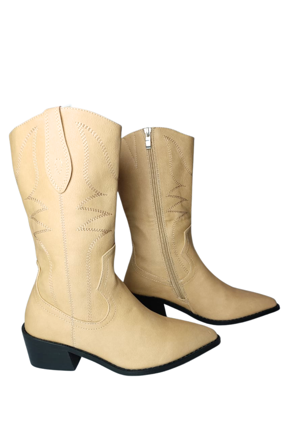 Botas Texanas Caña Alta Para Mujer