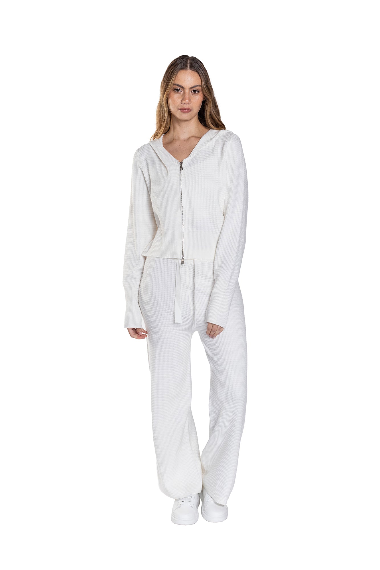 SET COMFY TEJIDO BLANCO PARA MUJER