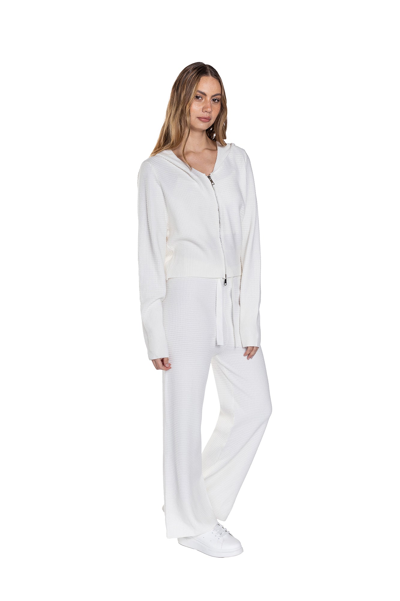 SET COMFY TEJIDO BLANCO PARA MUJER