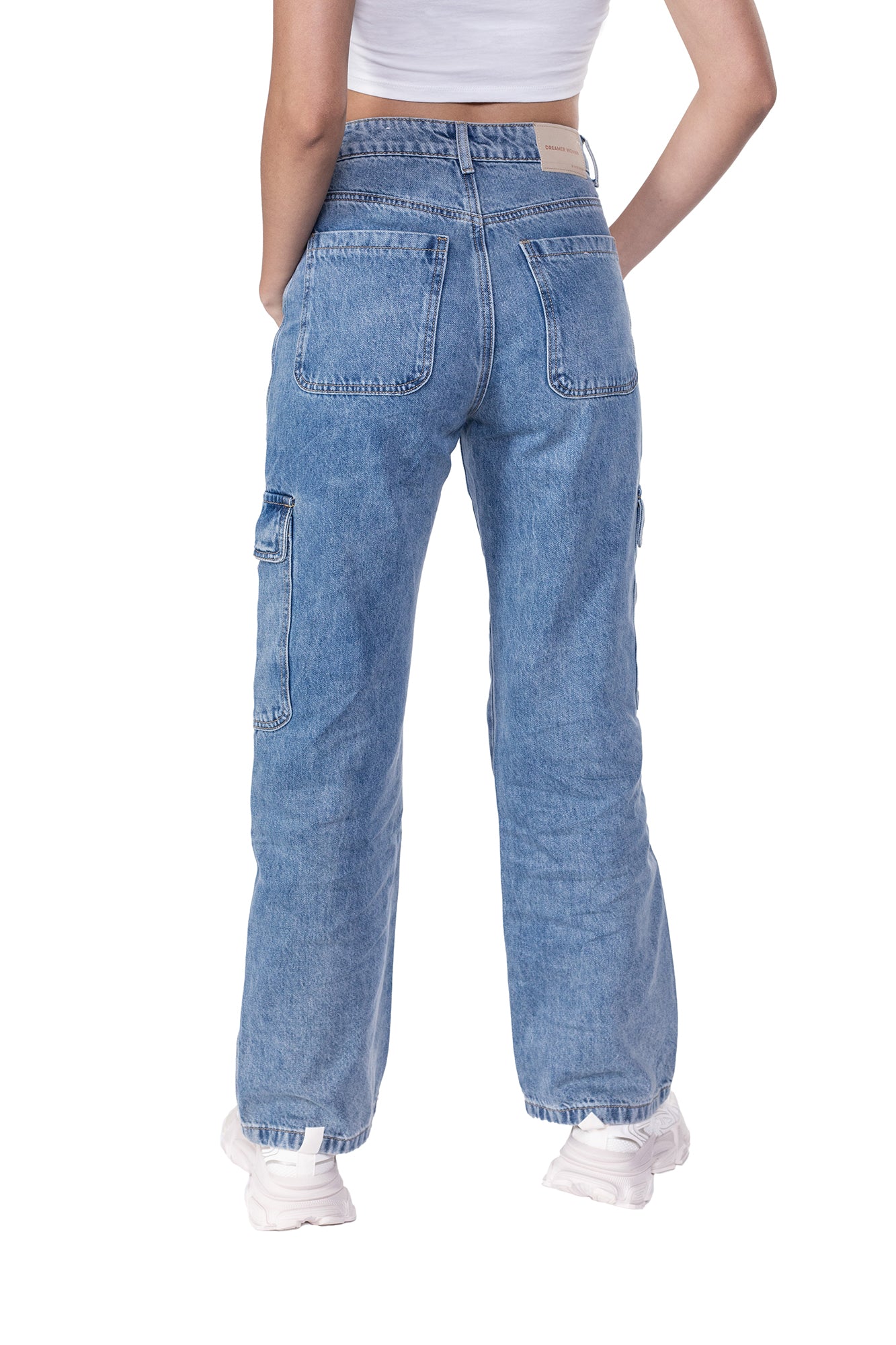 JEAN CARGO PARA MUJER
