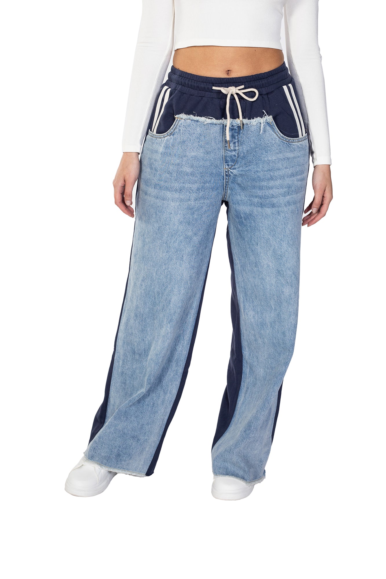 DENIM SPORT PATCHWORK