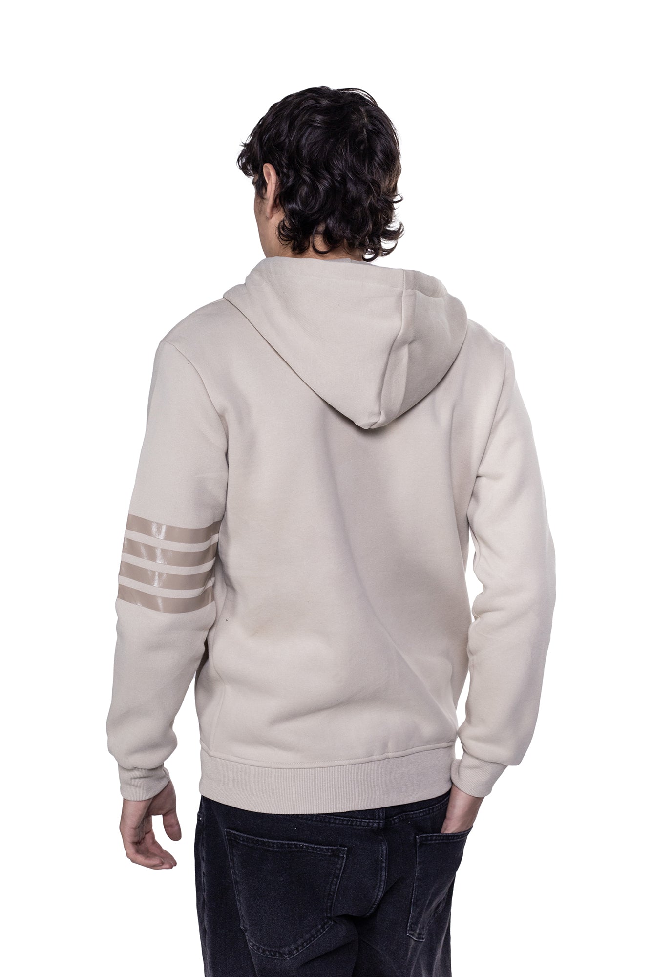 HOODIE CON CAPOTA Y CREMALLERA