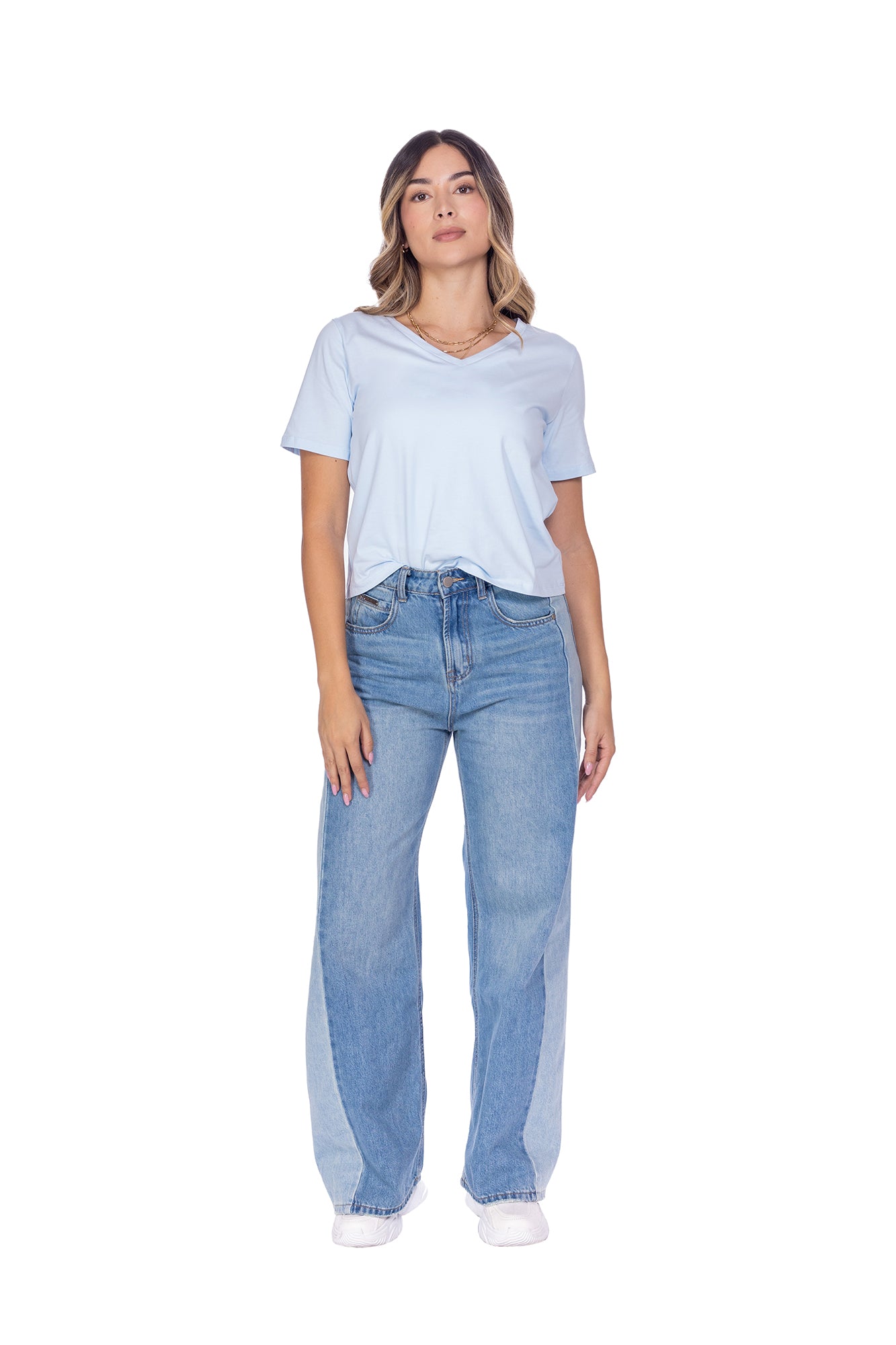 Camiseta Basic Para Mujer