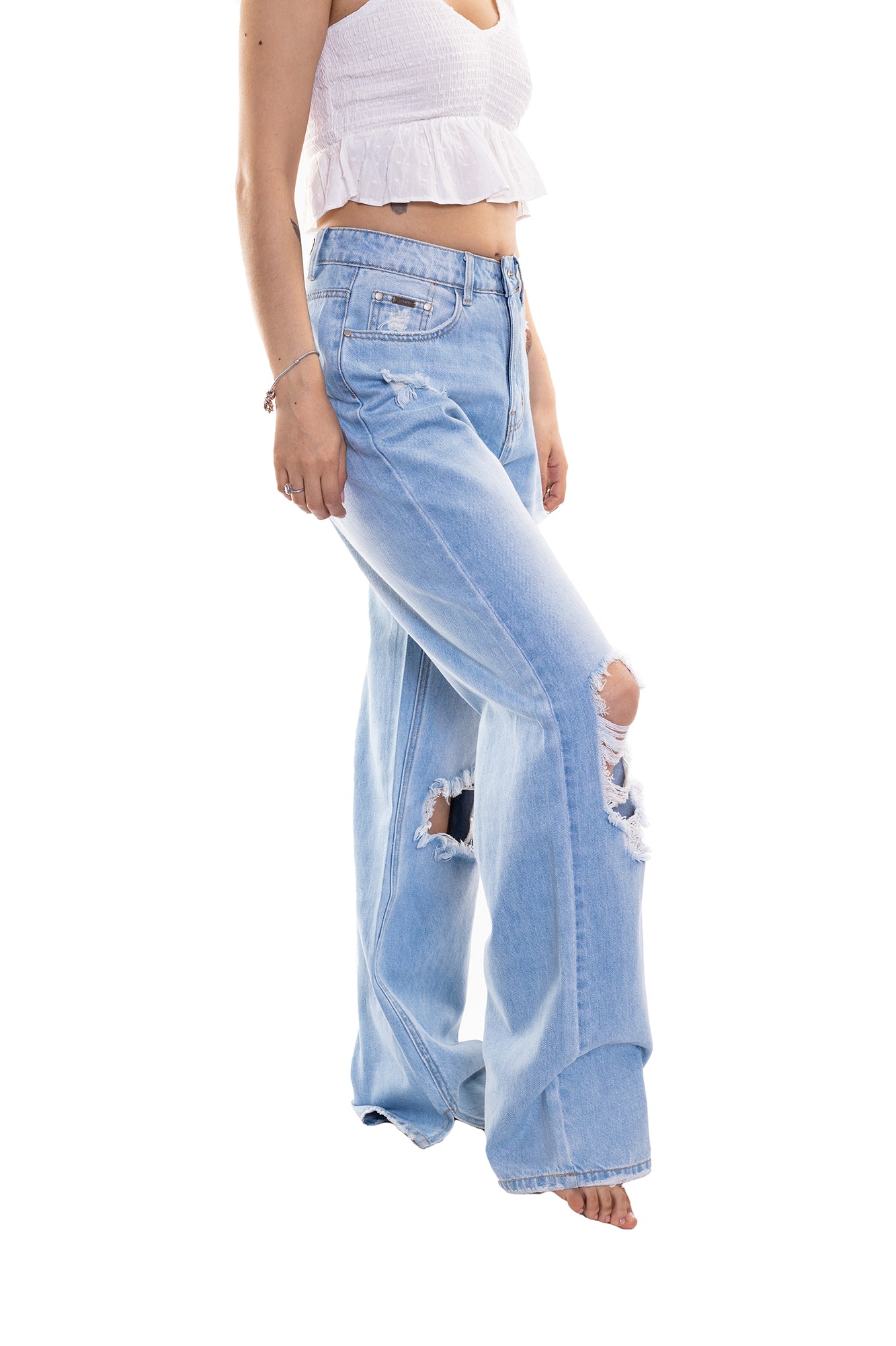 JEANS WIDE LEG