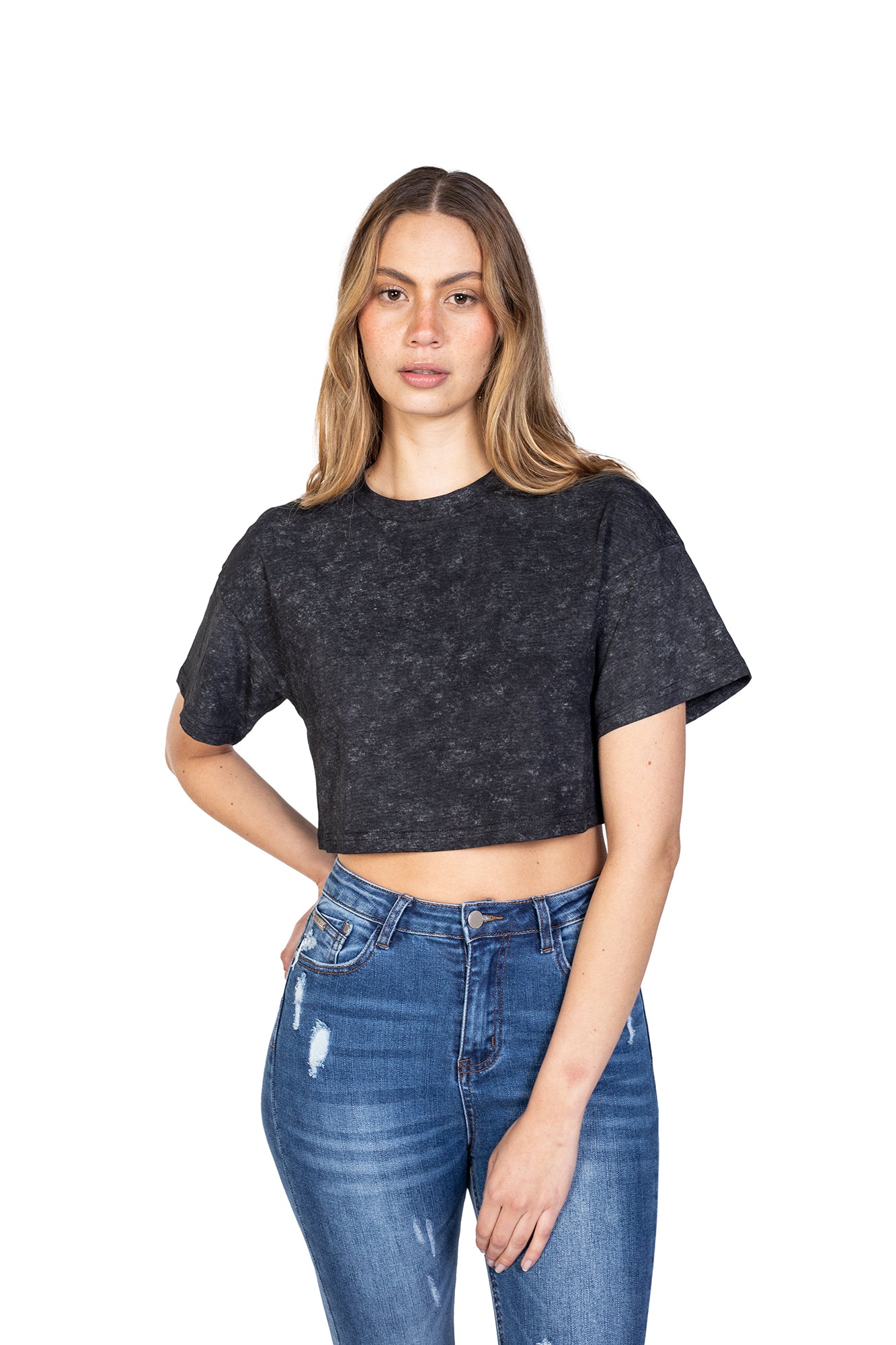 CAMISETA CROPPED OVERSIZE