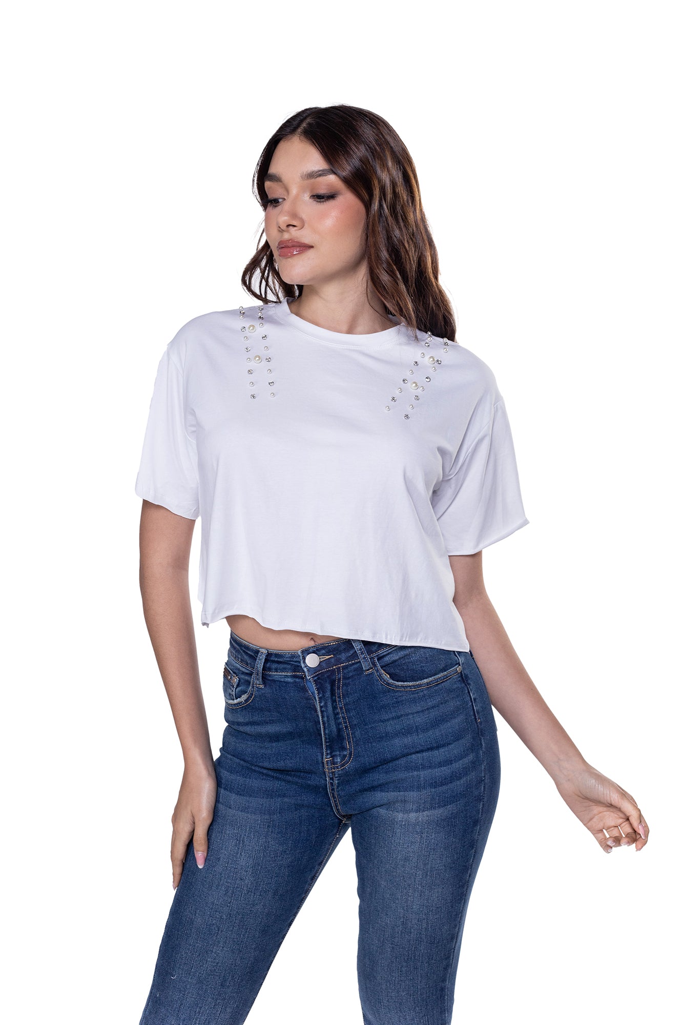 CAMISETA CROPPED OVERSIZE